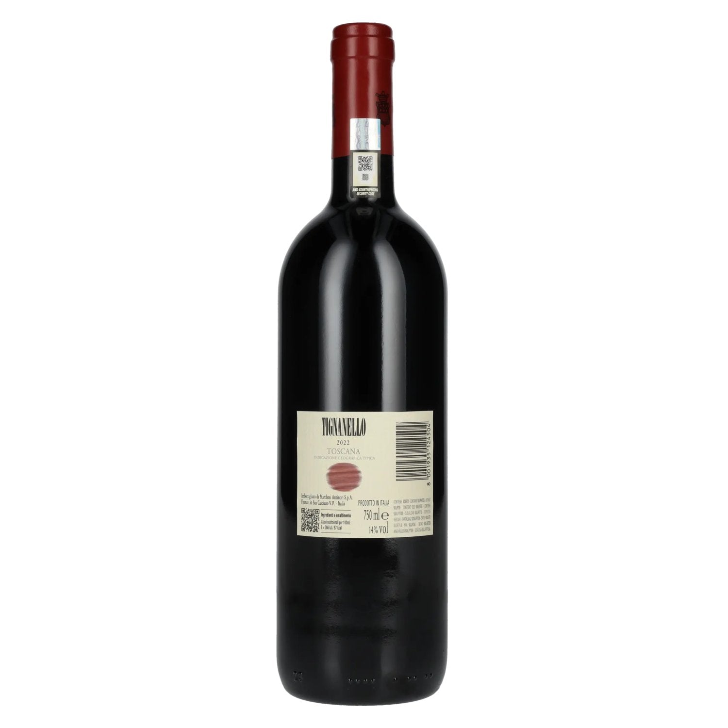Marchesi Antinori Tignanello IGT 2022 14% Vol. 0,75l