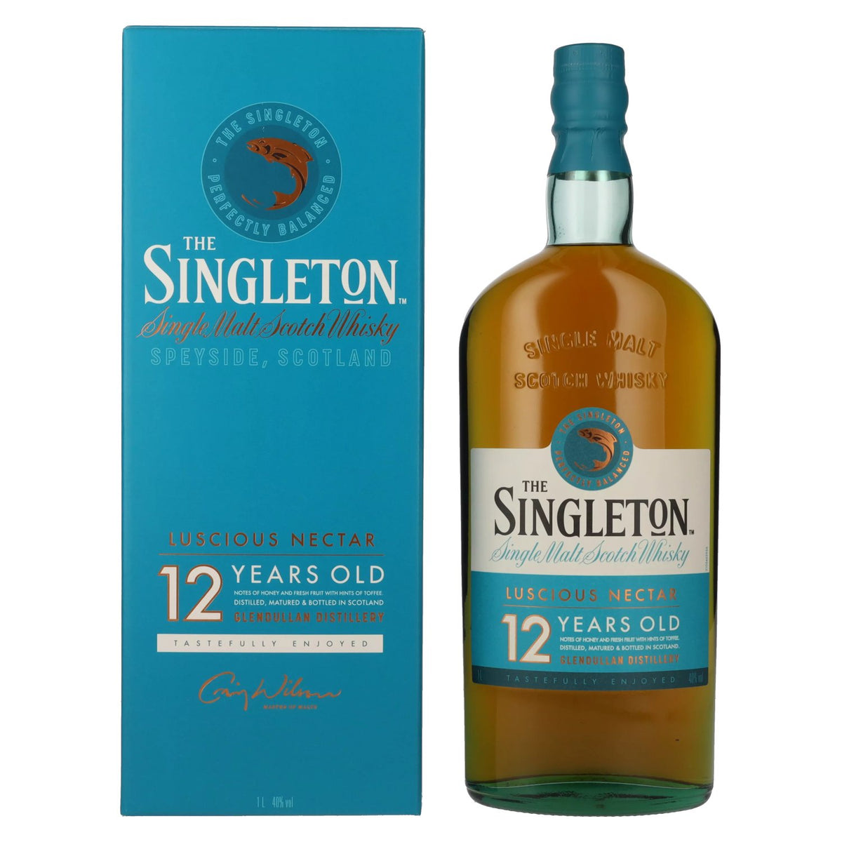 The Singleton GLENDULLAN 12 Years Old 40% Vol. 1L in gift box