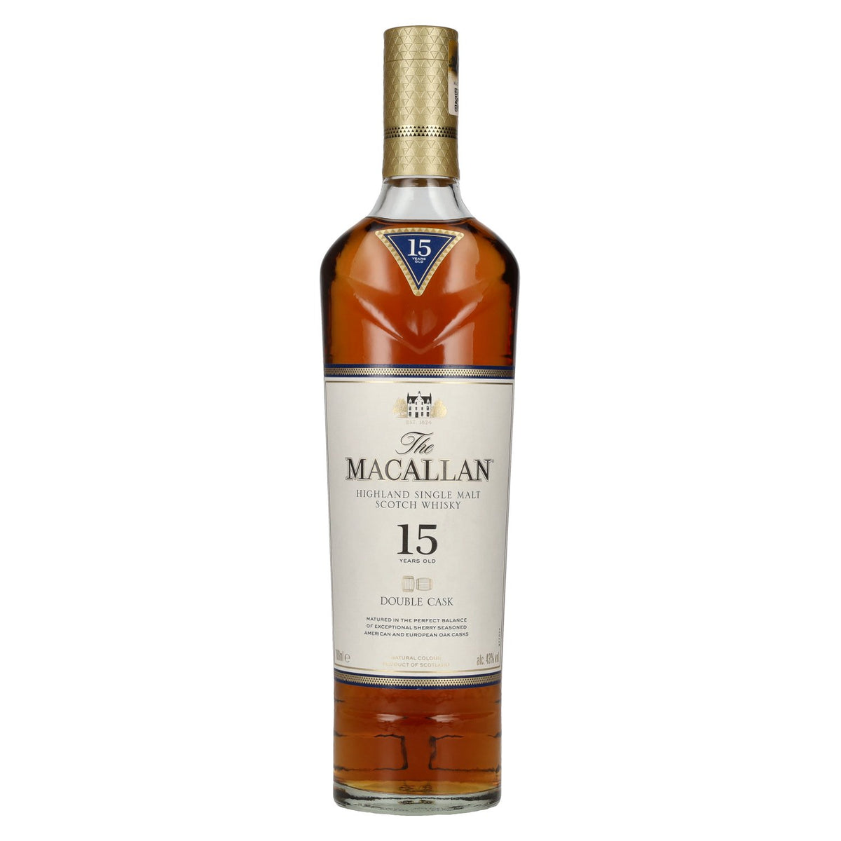 The Macallan 15 Years Old DOUBLE CASK 43% vol. 0.7 l