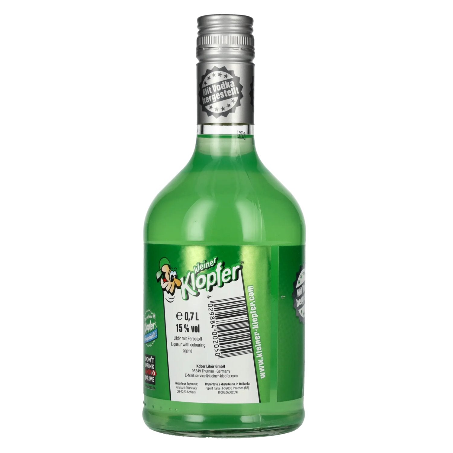 Kleiner Klopfer Cucumber Lemon 15% Vol. 0.7l