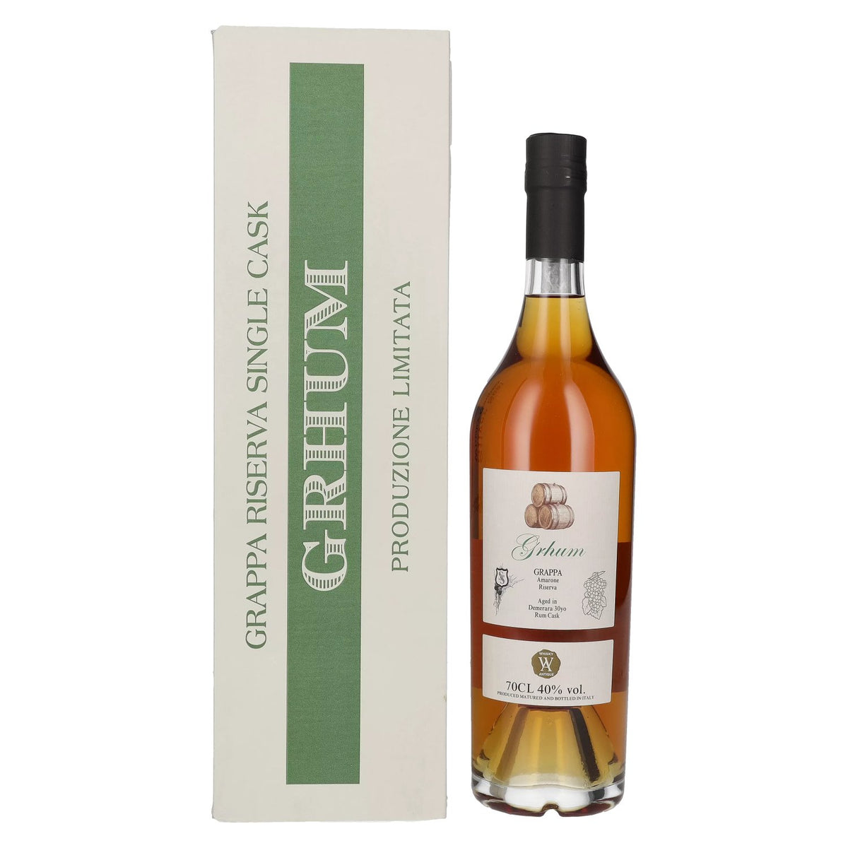 Silver Seal Grappa Riserva Single Demerara Rum Cask 2023 40% Vol. 0.7l in Gift Box