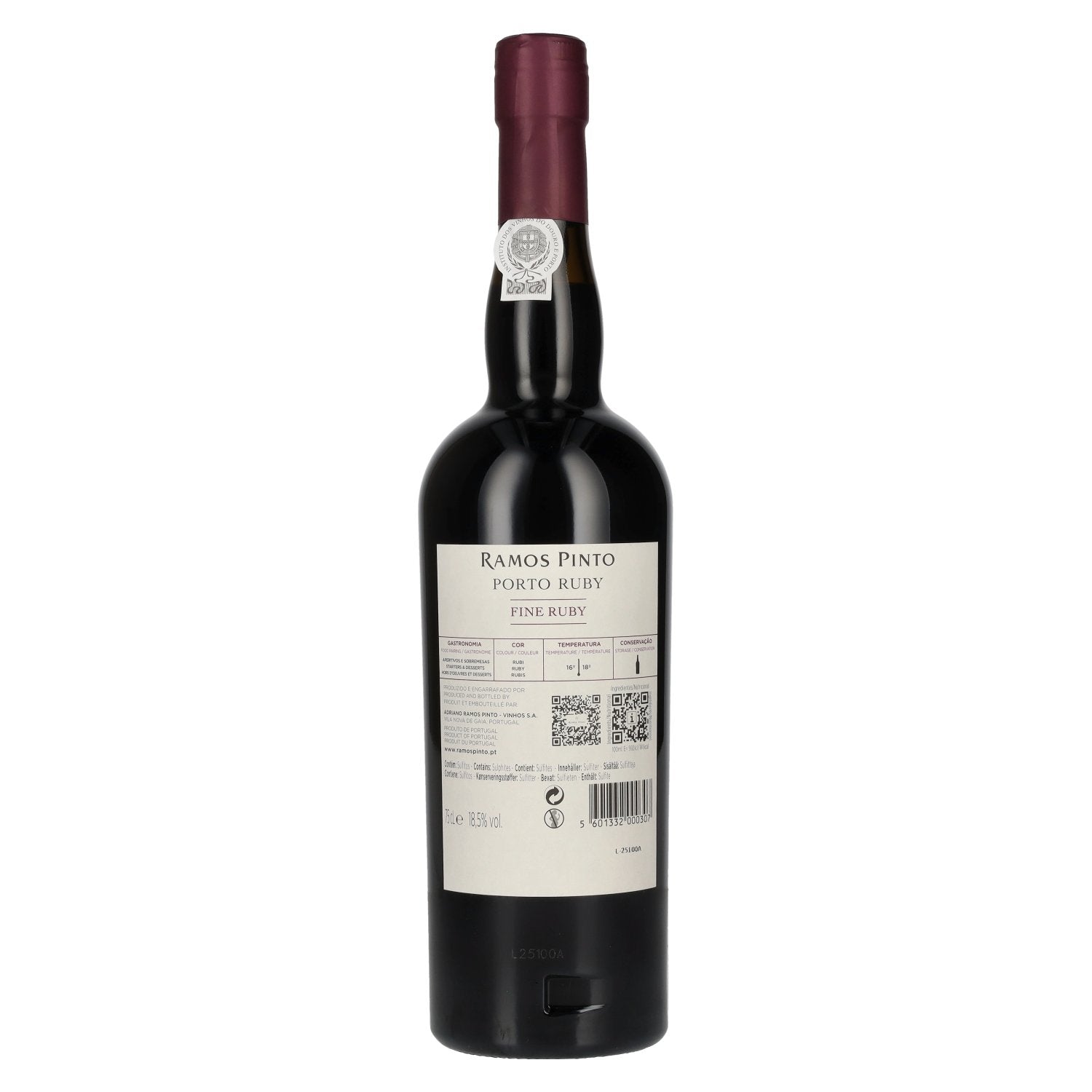 Ramos Pinto Fine Porto Ruby 18.5% Vol. 0.75l