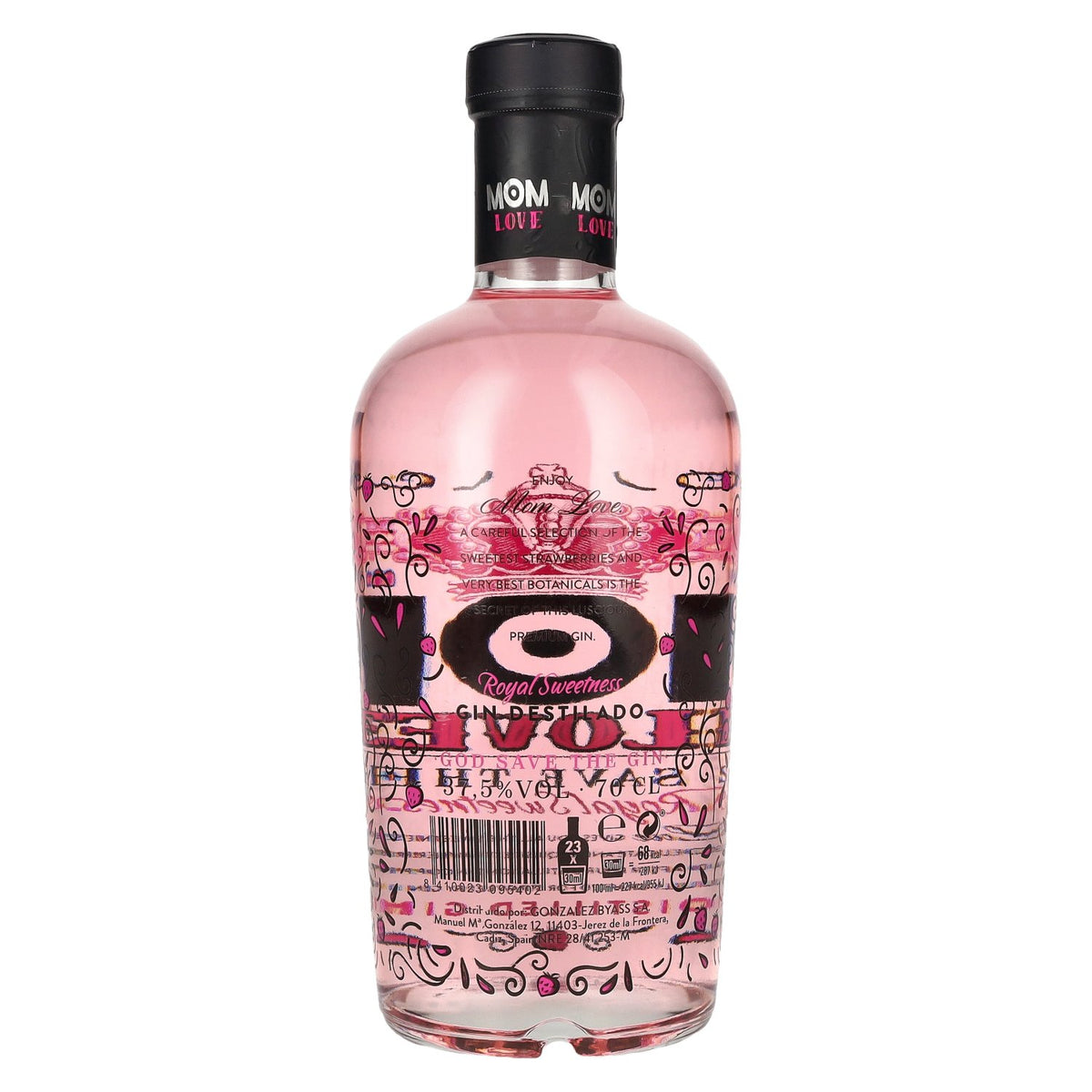 Mom LOVE God Save The Gin Distilled Gin 37.5% Vol. 0.7l