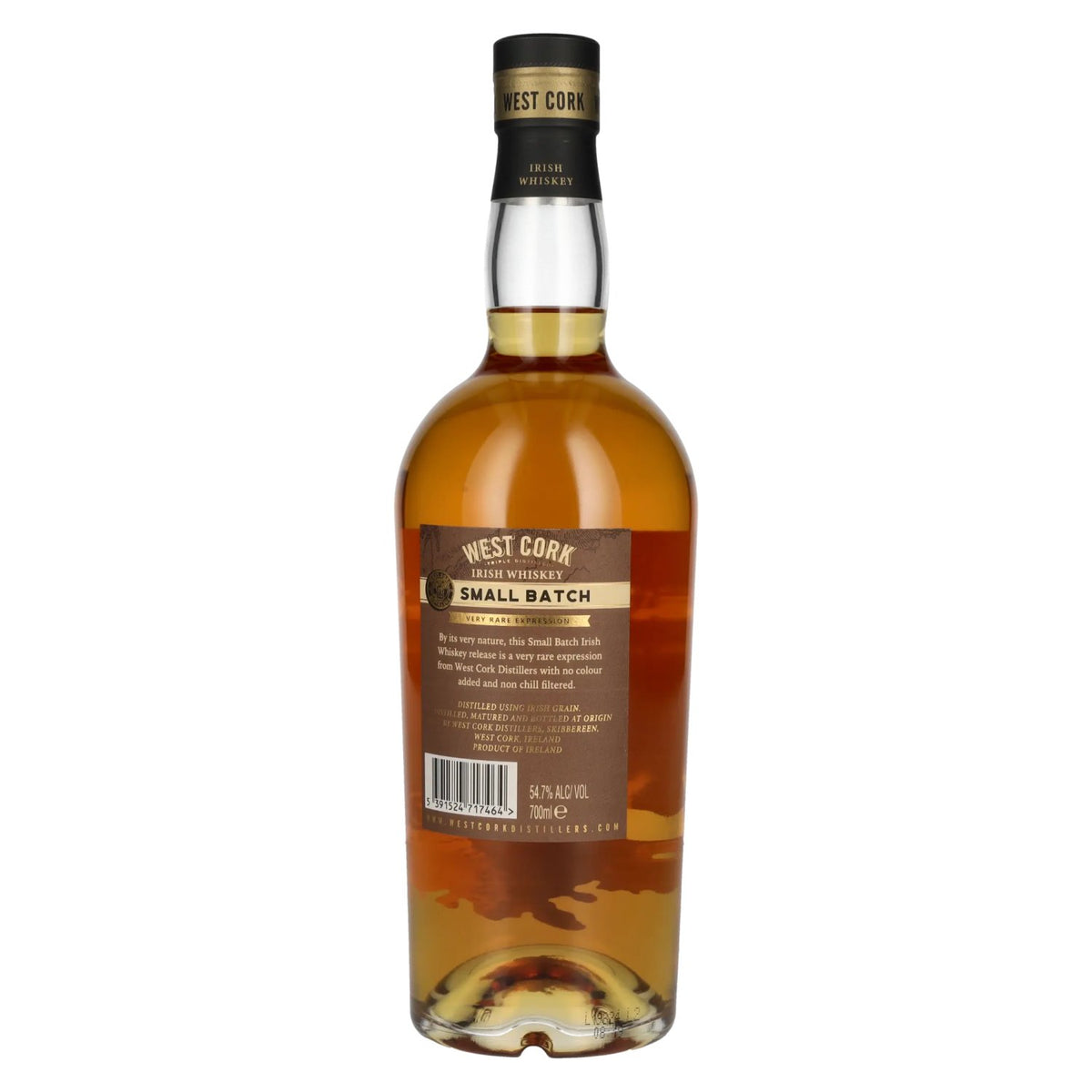 West Cork Small Batch Irish Whiskey Very Rare Expression 54.7% Vol. 0.7l
