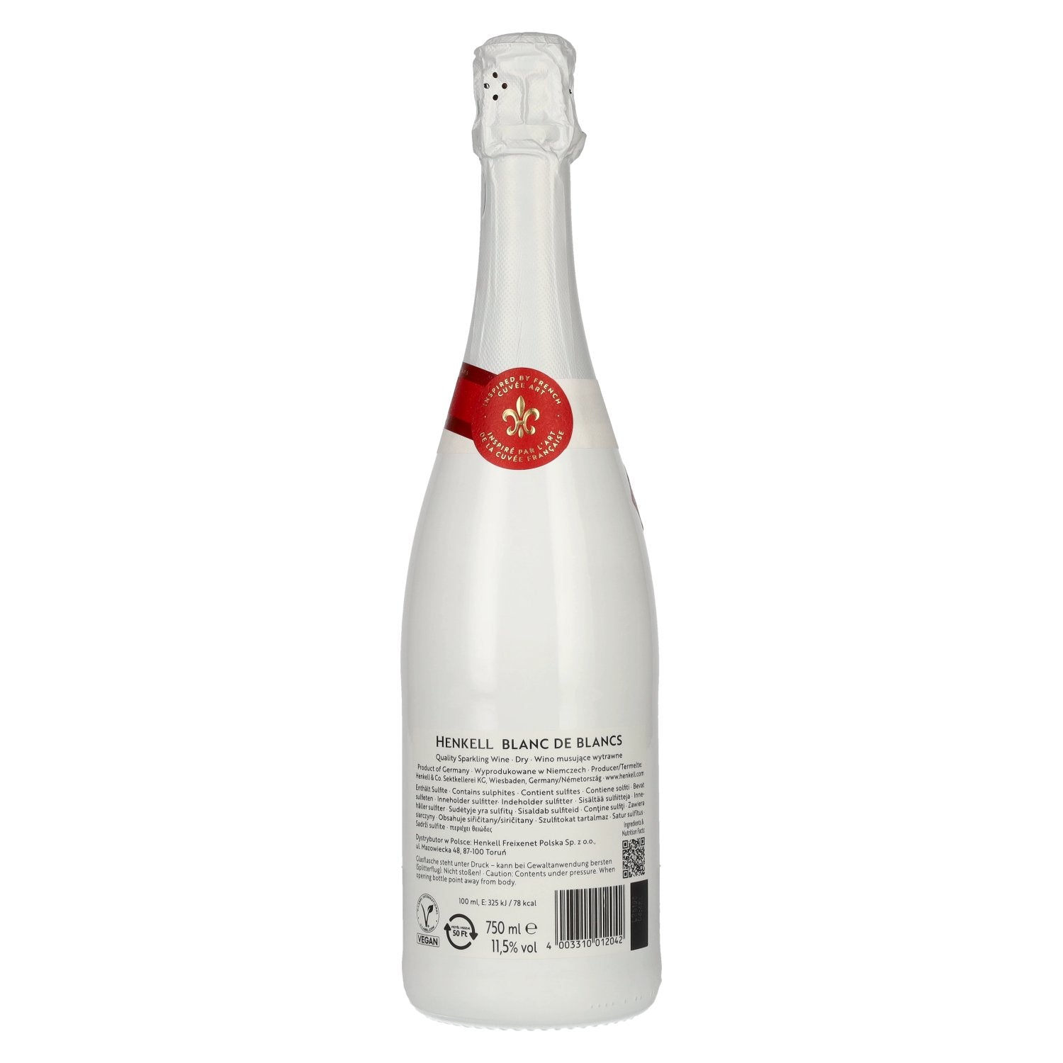 Henkell Blanc de Blancs Dry-Sec 11,5% Vol. 0,75l