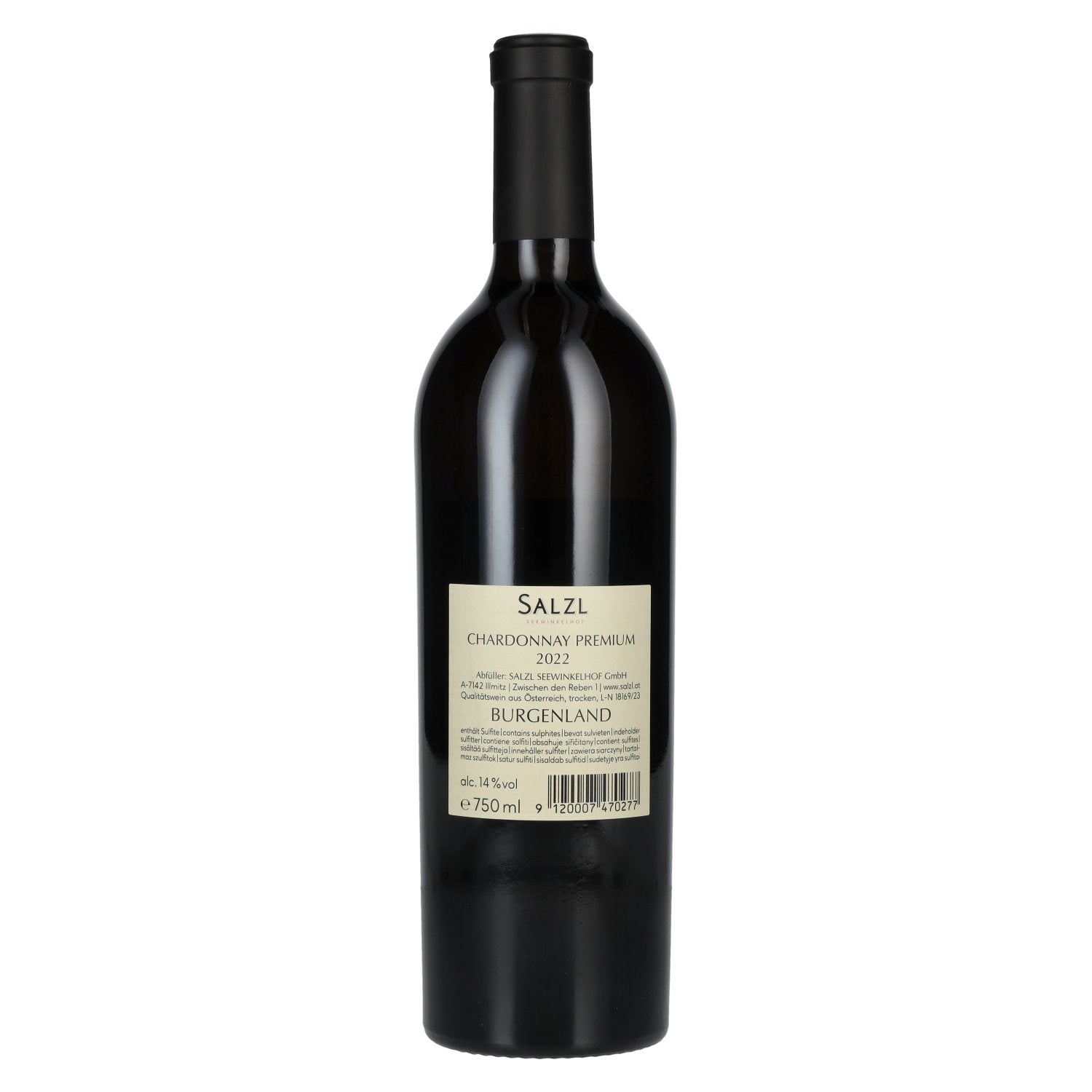 Salzl Chardonnay Premium 2022 14% Vol. 0,75l