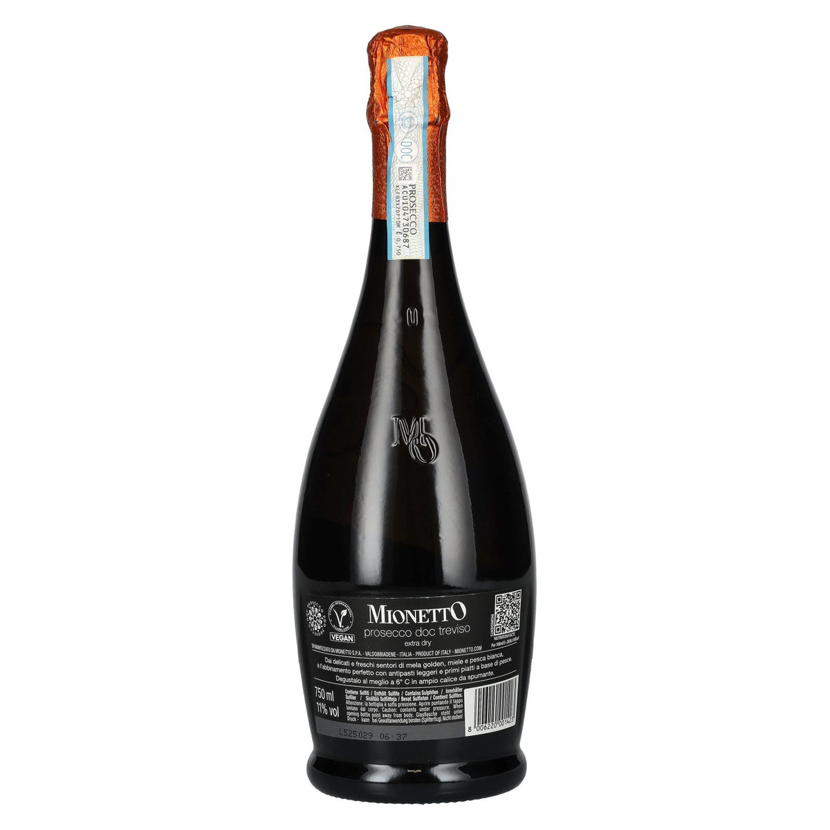 Mionetto Prosecco Treviso Brut DOC 11% ABV 3l