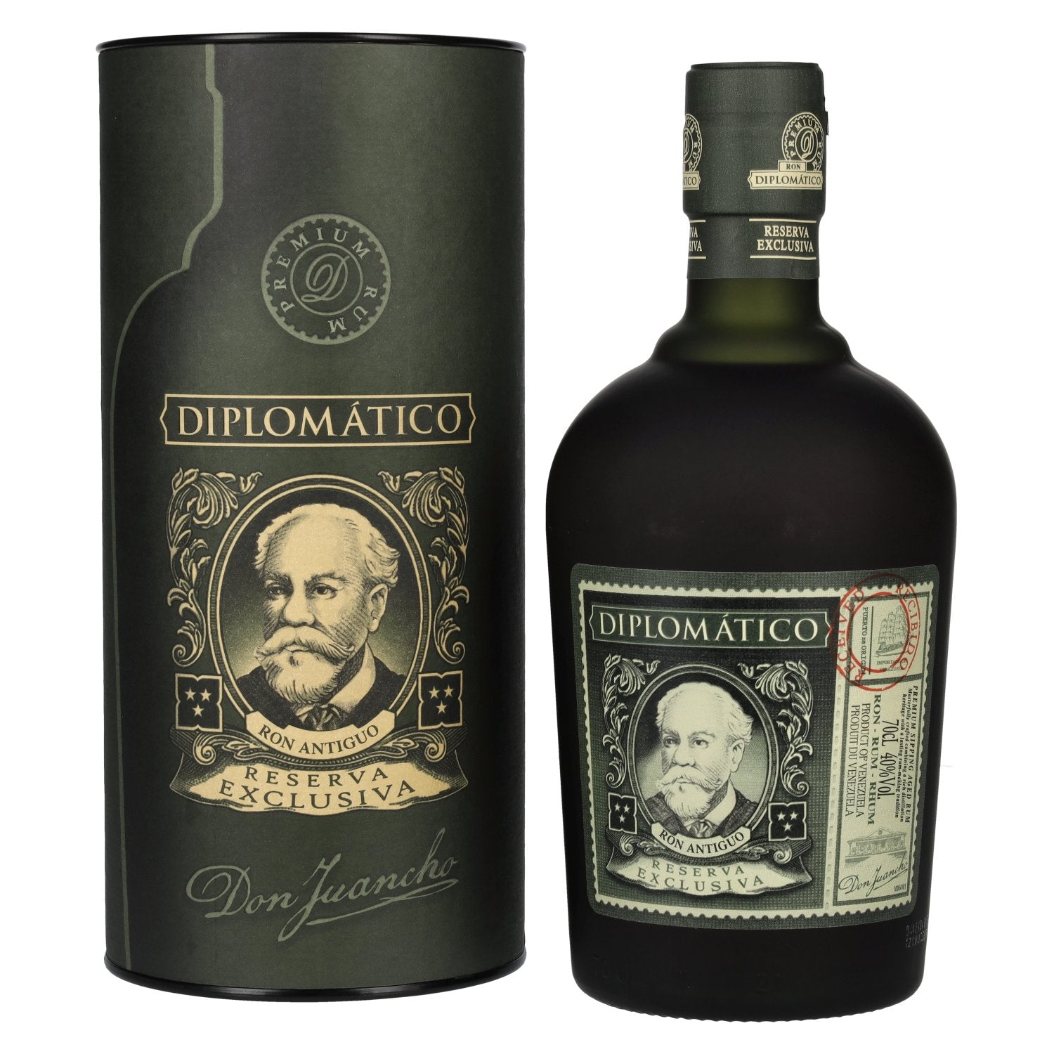 Diplomático RESERVA EXCLUSIVA Ron Antiguo 40% Vol. 0,7l in Geschenkbox