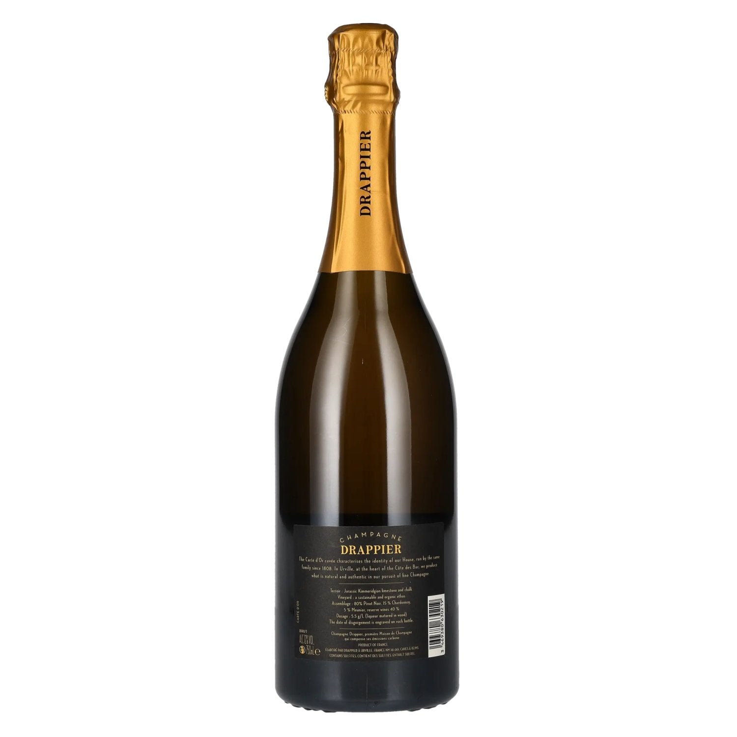 Drappier Champagne Carte d'Or Brut 12% Vol. 0,75l