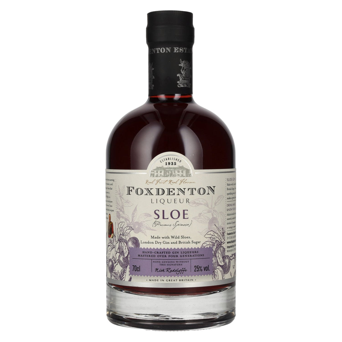 Foxdenton SLOE Gin Liqueur 25% Vol. 0.7l