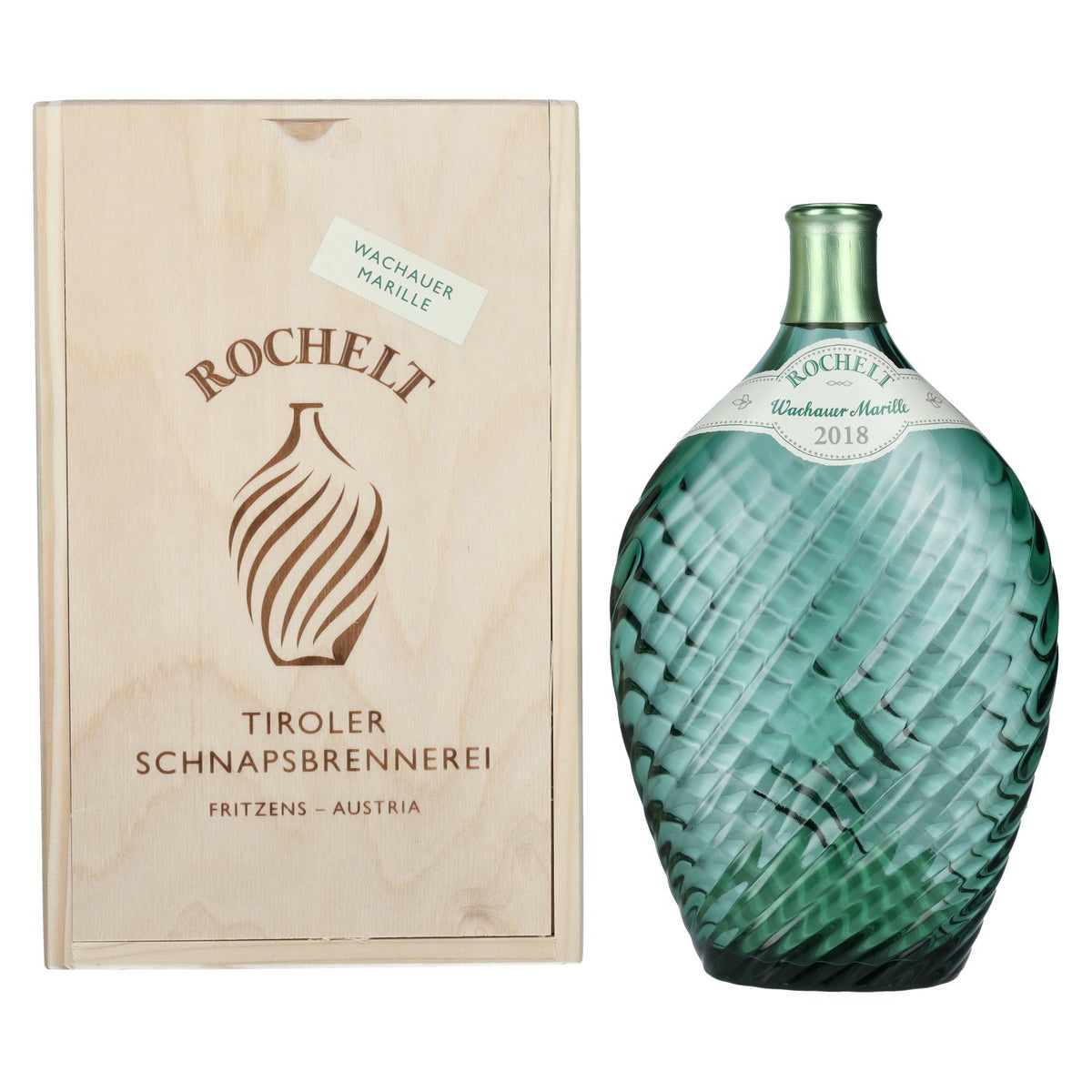 Rochelt Wachau Apricot 2018 50% Vol. 0.7l in Wooden Box