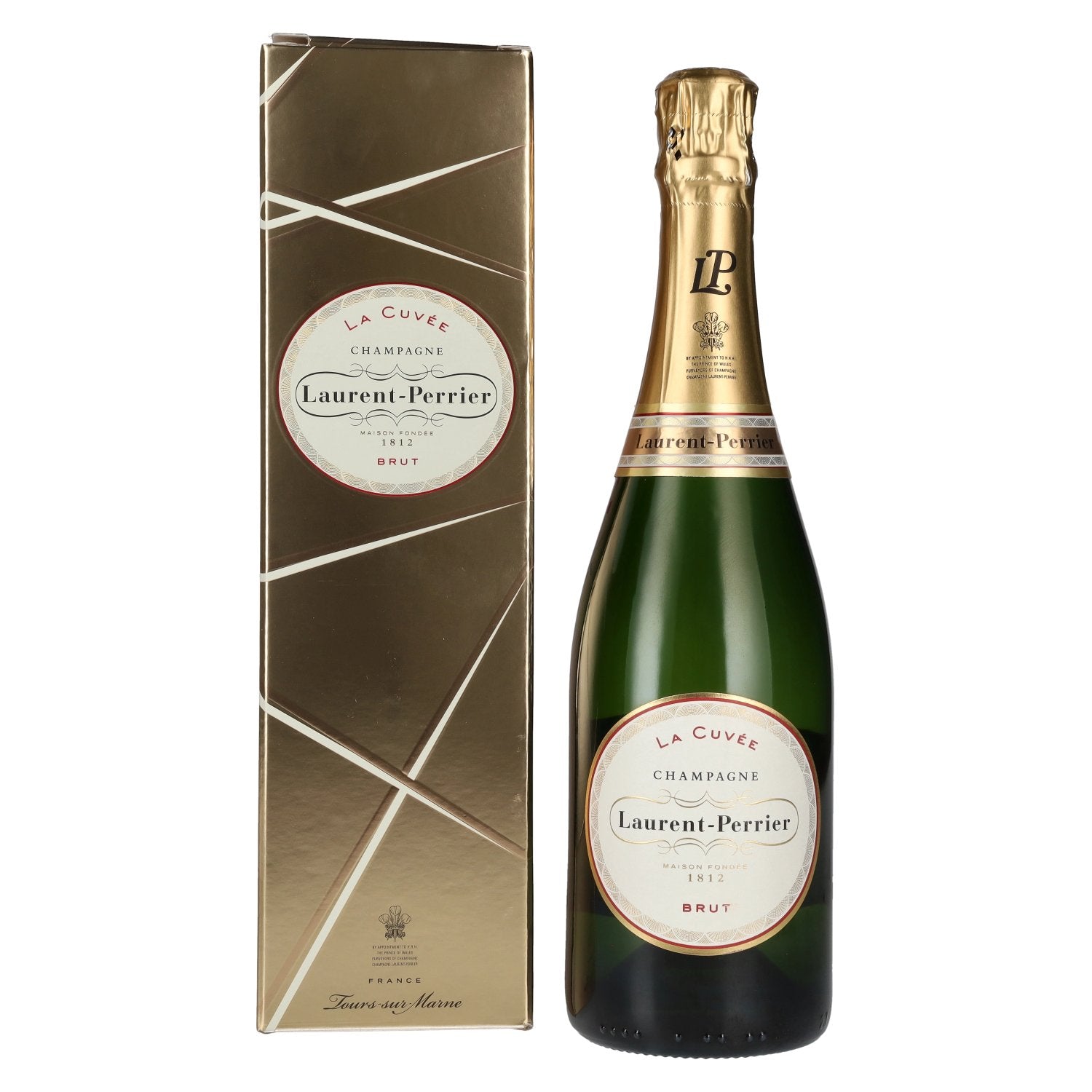 Laurent Perrier Champagne LA CUVÉE Brut 12% Vol. 0,75l in Geschenkbox