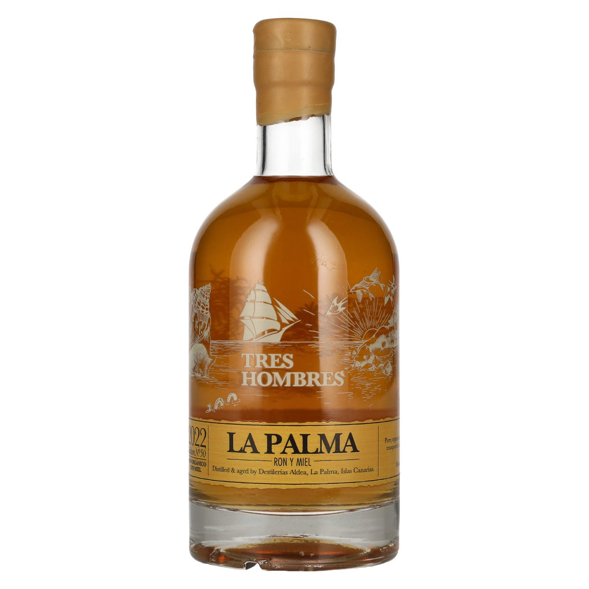 Tres Hombres La Palma Ron Y Miel Edition 50 2022 45.1% Vol. 0.7L