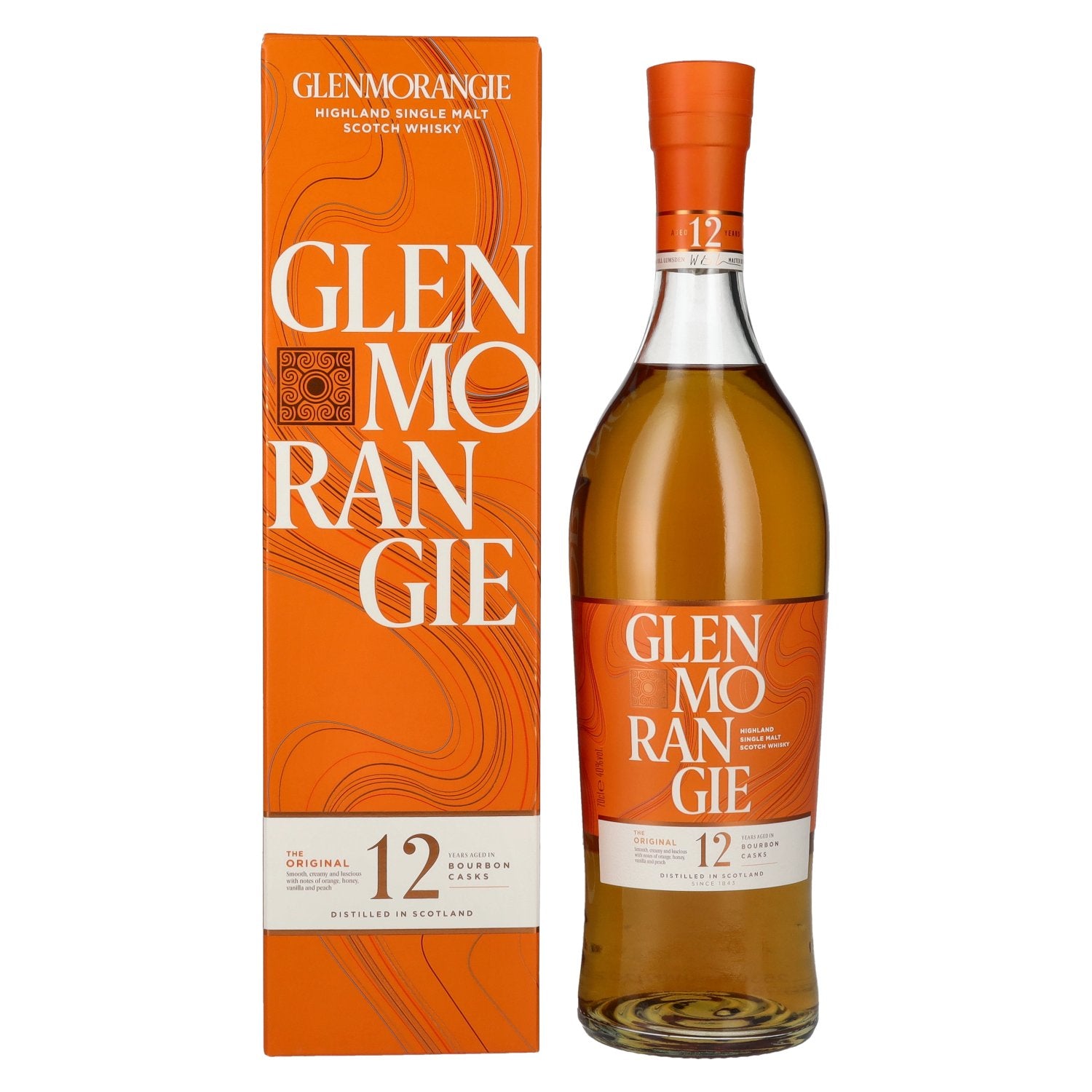 Glenmorangie THE ORIGINAL 12 Years Old Highland Single Malt 40% Vol. 0,7l in Geschenkbox
