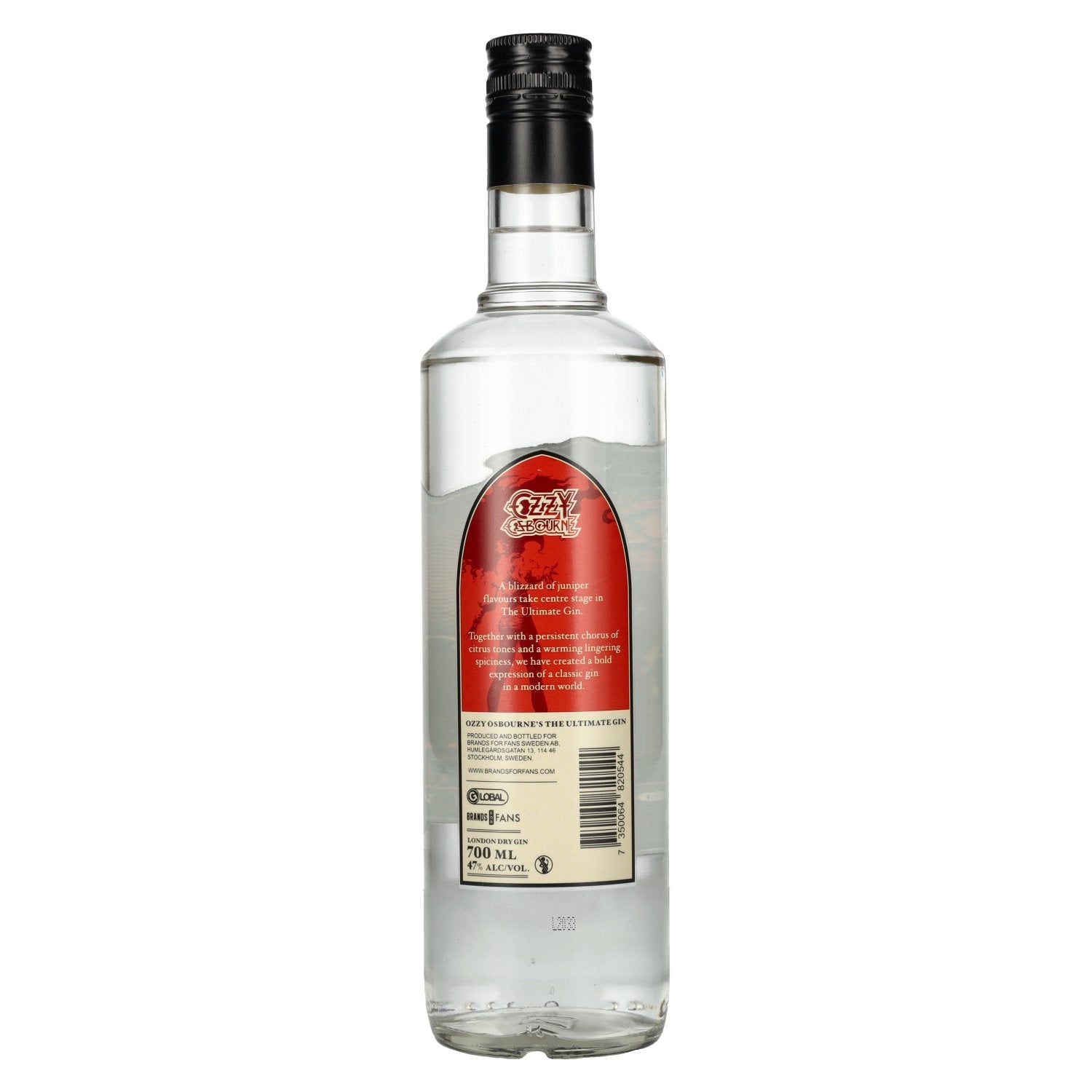 Ozzy Osbourne The Ultimate London Dry Gin 47% Vol. 0,7l