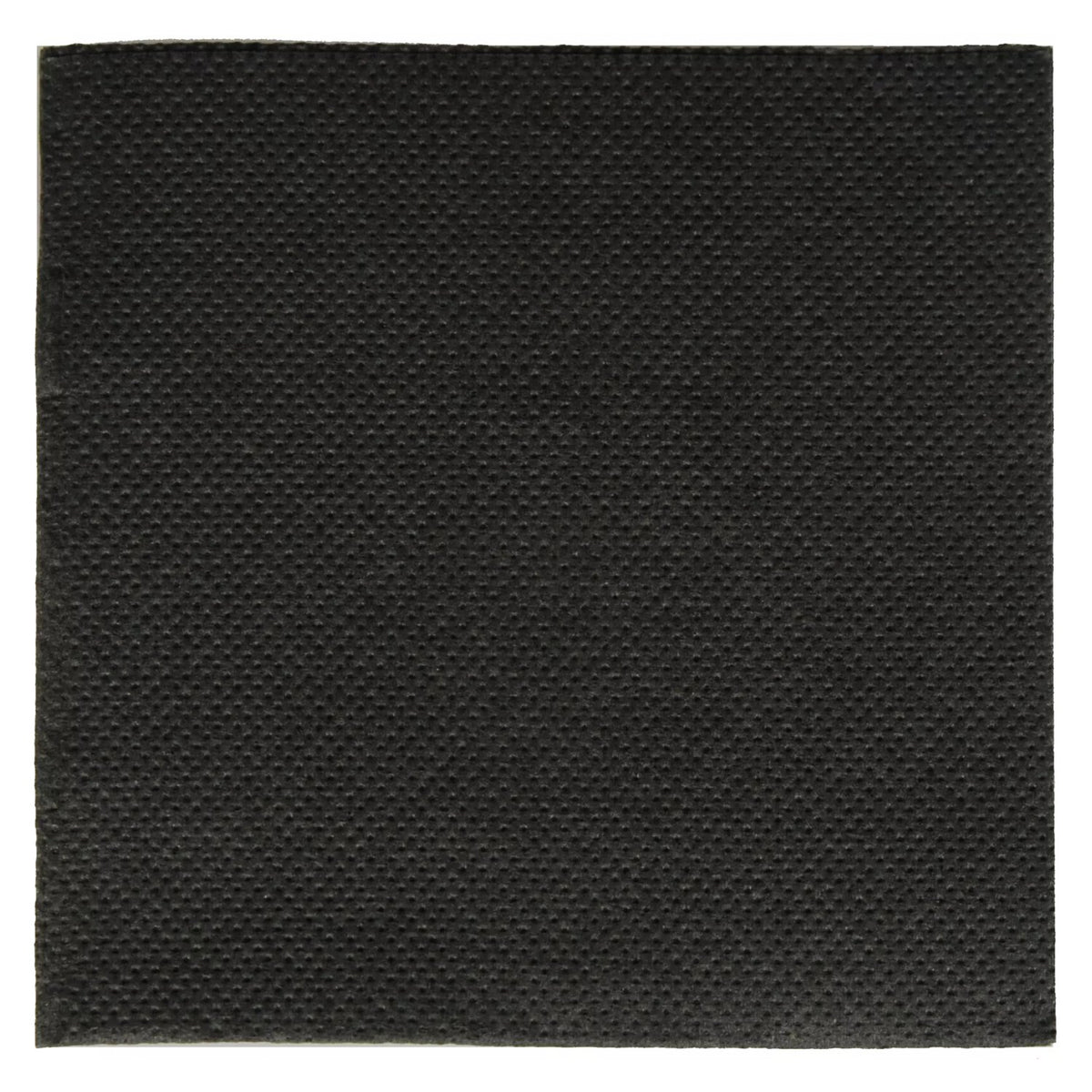 Black cocktail napkins, 20 x 20 cm, 125 pieces