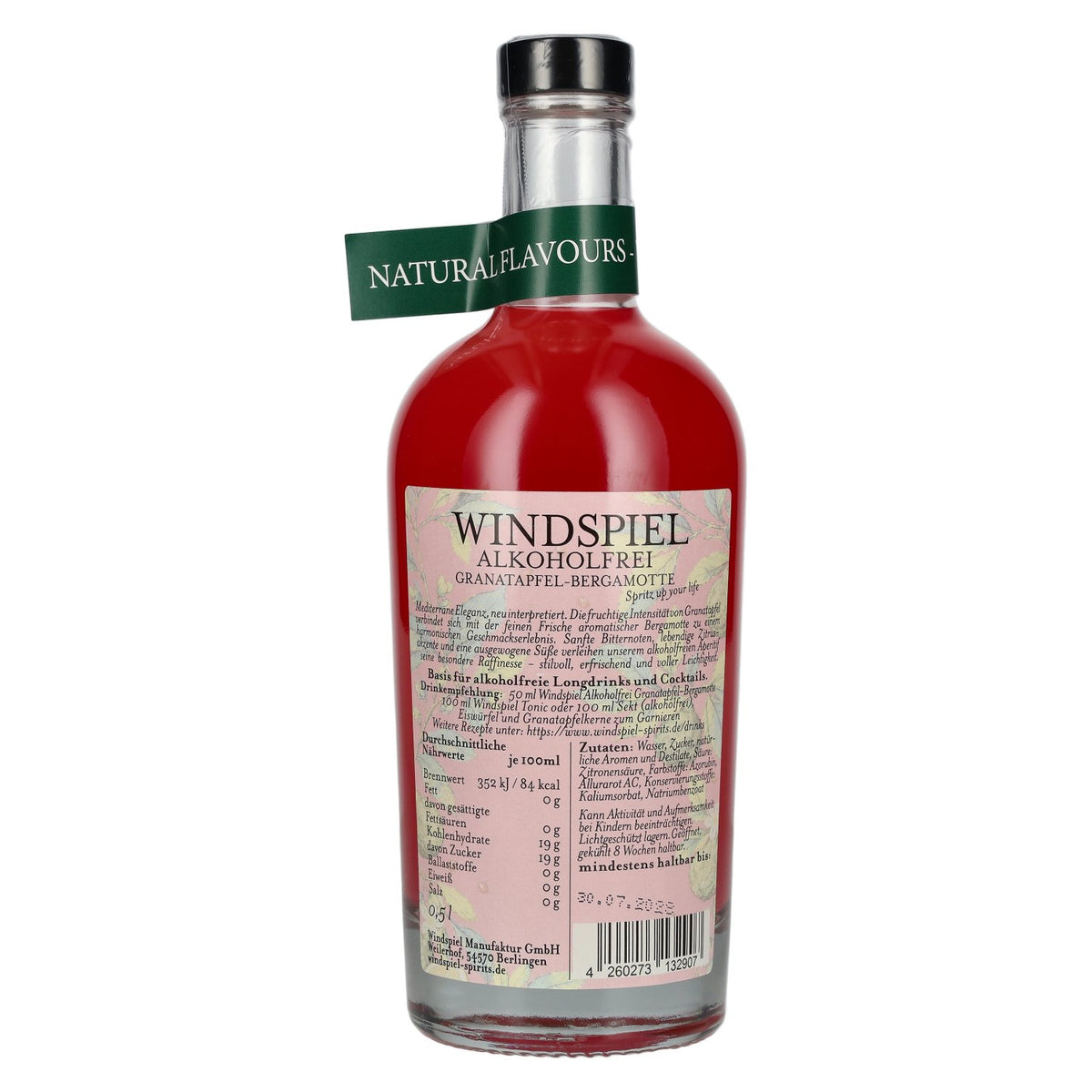 Windspiel Pomegranate &amp; Bergamot Non-Alcoholic 0.5l