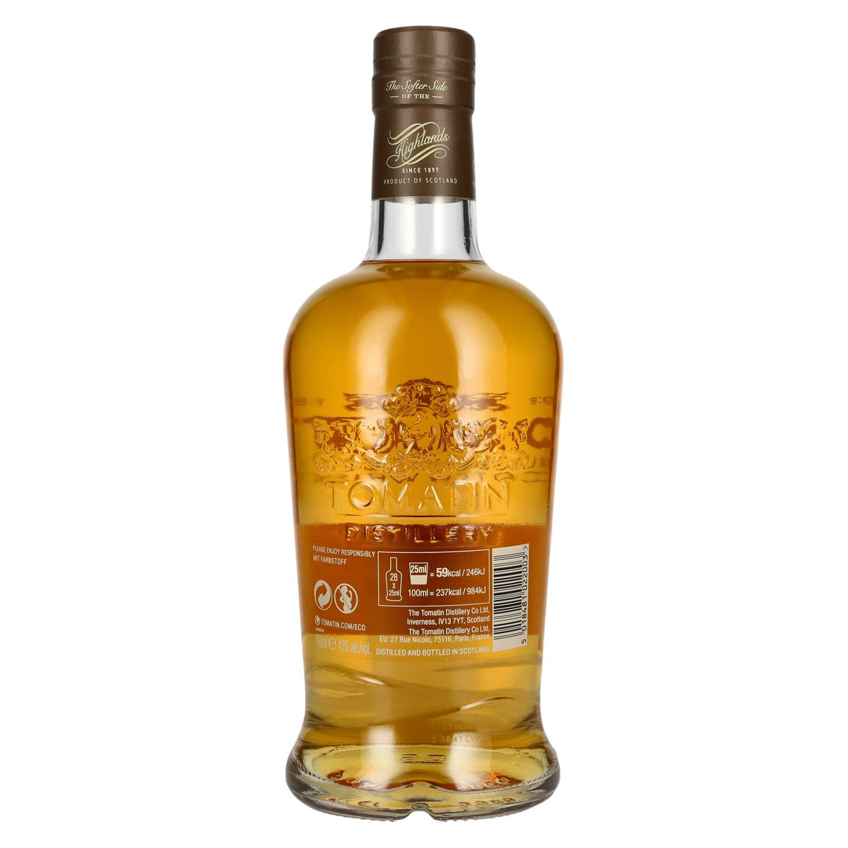 Tomatin Legacy Highland Single Malt Scotch Whisky 43% Vol. 0,7l