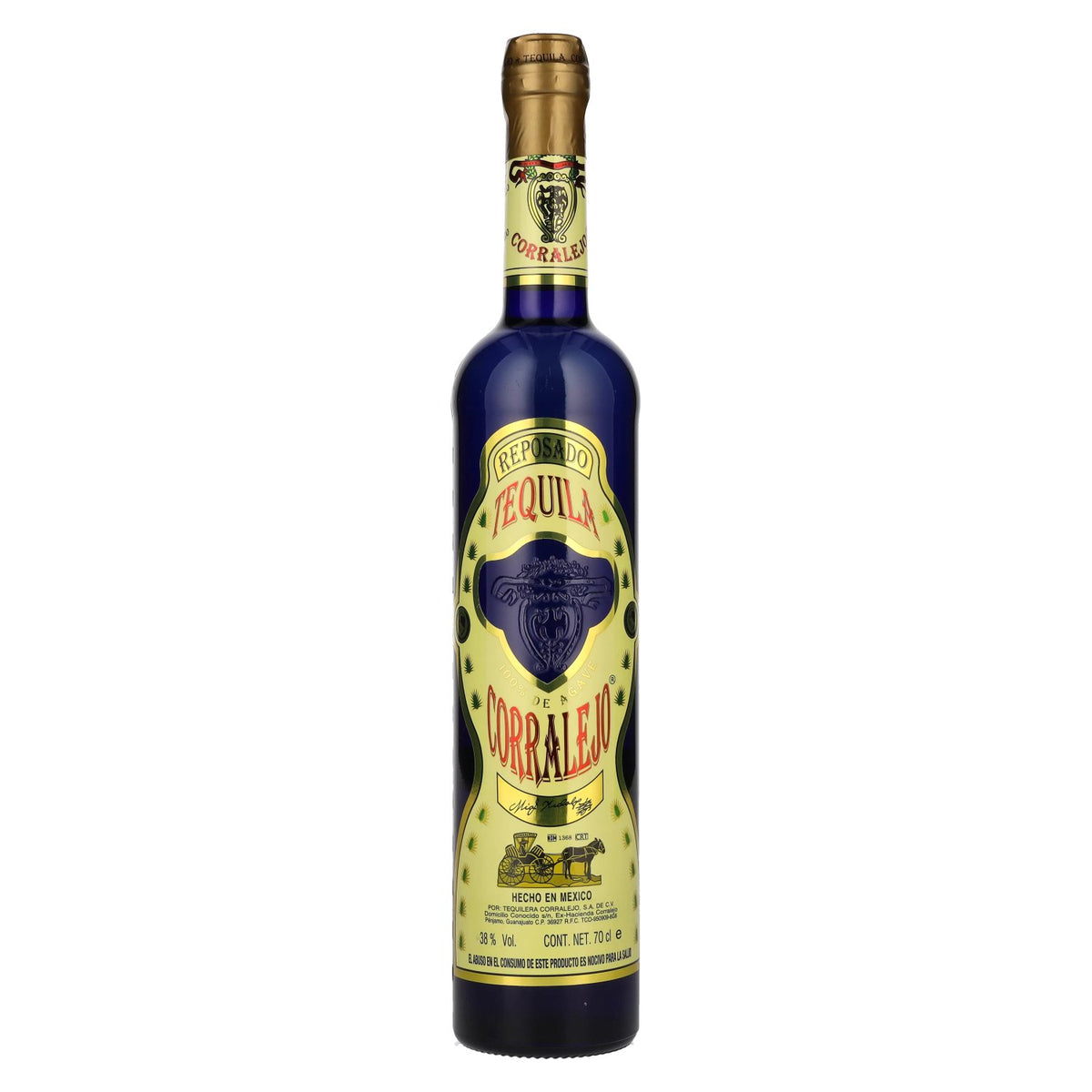 Corralejo Tequila REPOSADO 100% Agave 38% ABV 0.7l