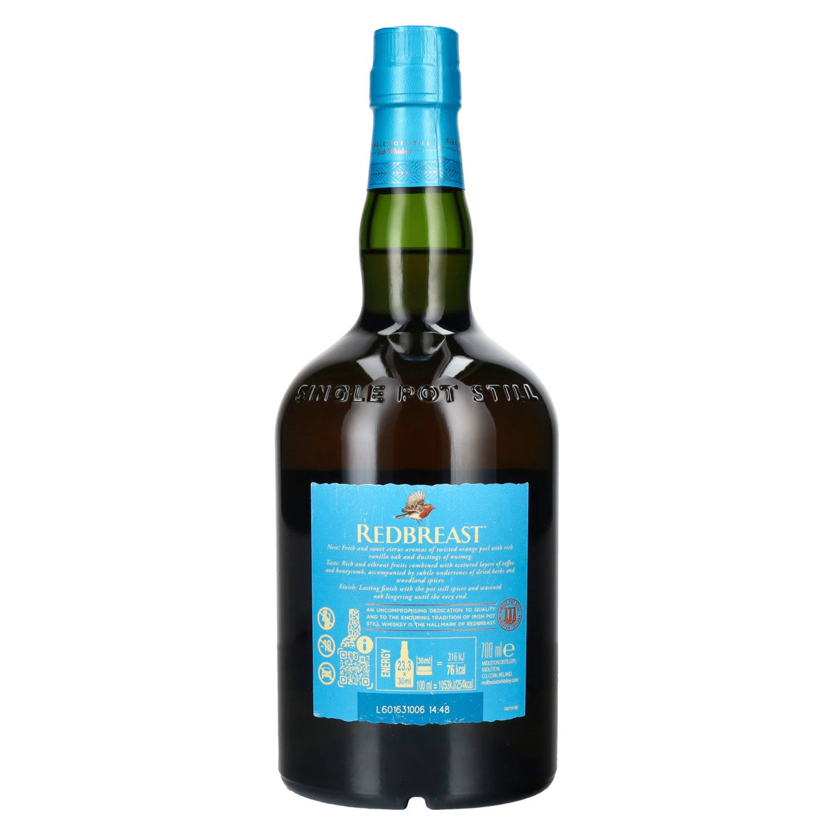 Redbreast IBERIAN SERIES Single Pot Still Irish Whiskey MOSCATEL WINE CASK 46% vol. 0.7 l
