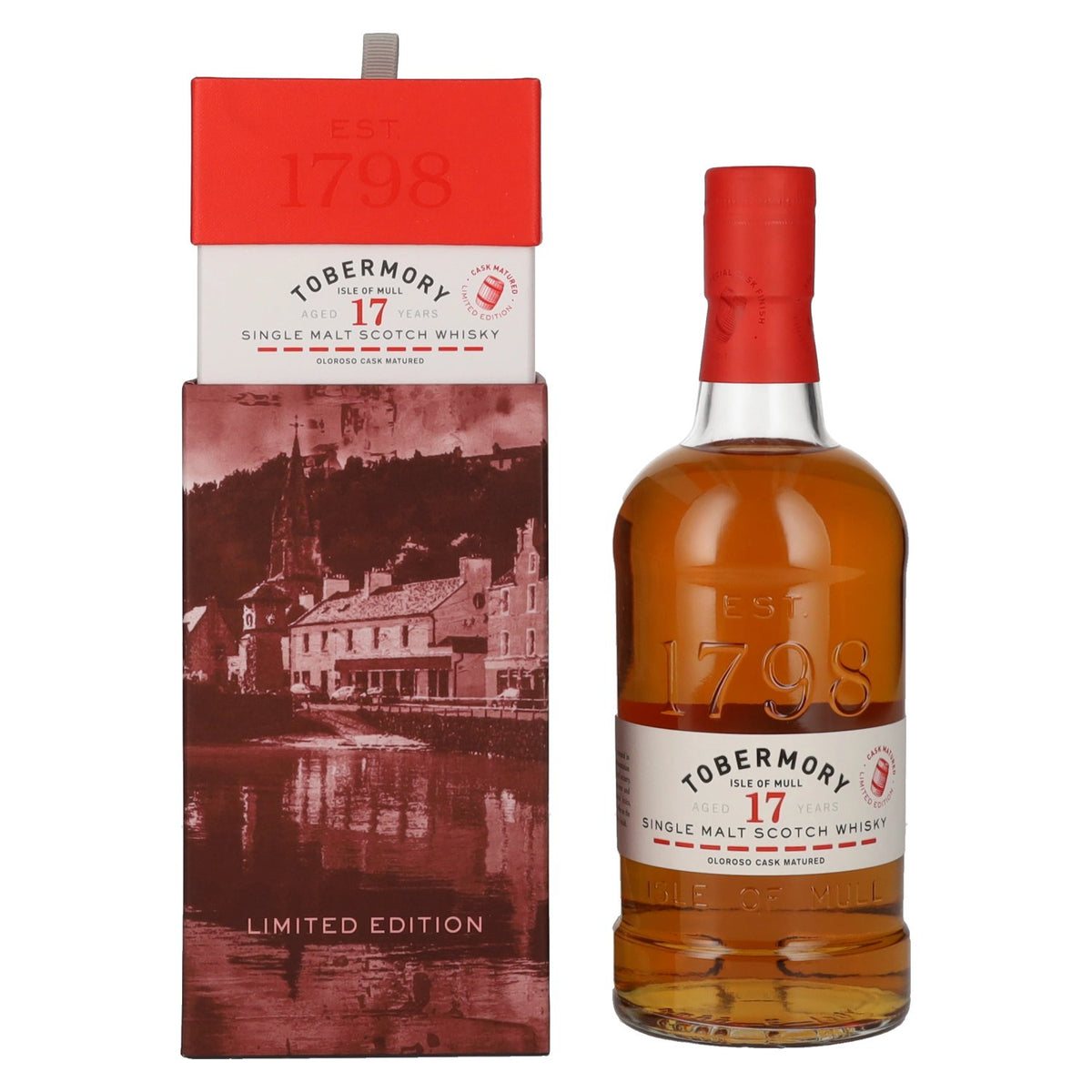Tobermory 17 Years Old OLOROSO CASK MATURED Limited Edition 2004 55.9% Vol. 0.7l in Gift Box