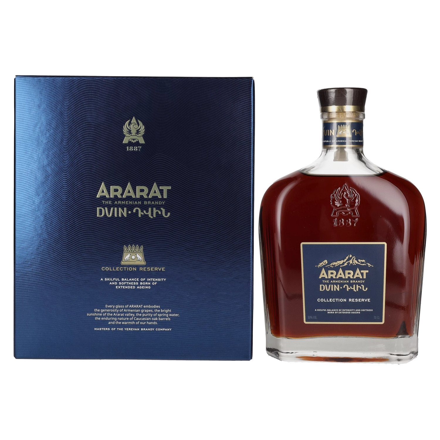 Ararat Dvin Collection Reserve 50% Vol. 0.7L in Gift Box