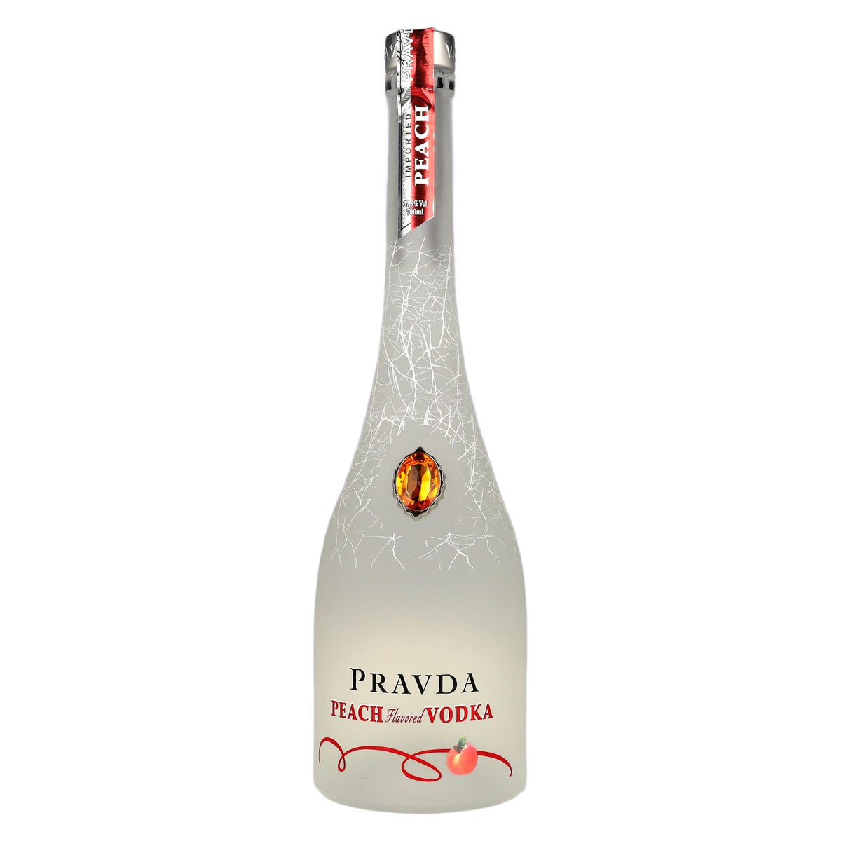 Pravda PEACH Flavored Vodka 37,5% Vol. 0,7l