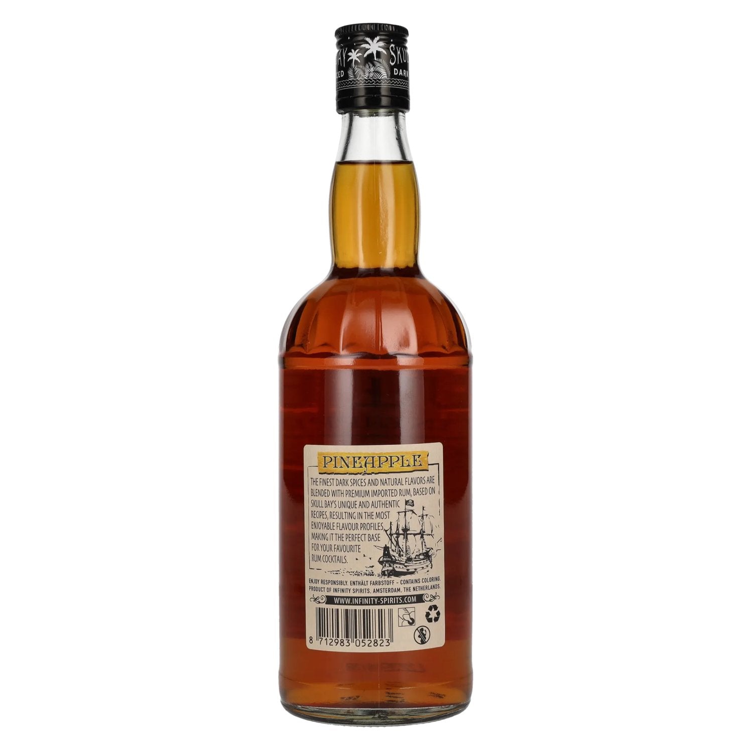 Skull Bay PINEAPPLE Dark Spiced 37,5% Vol. 0,7l