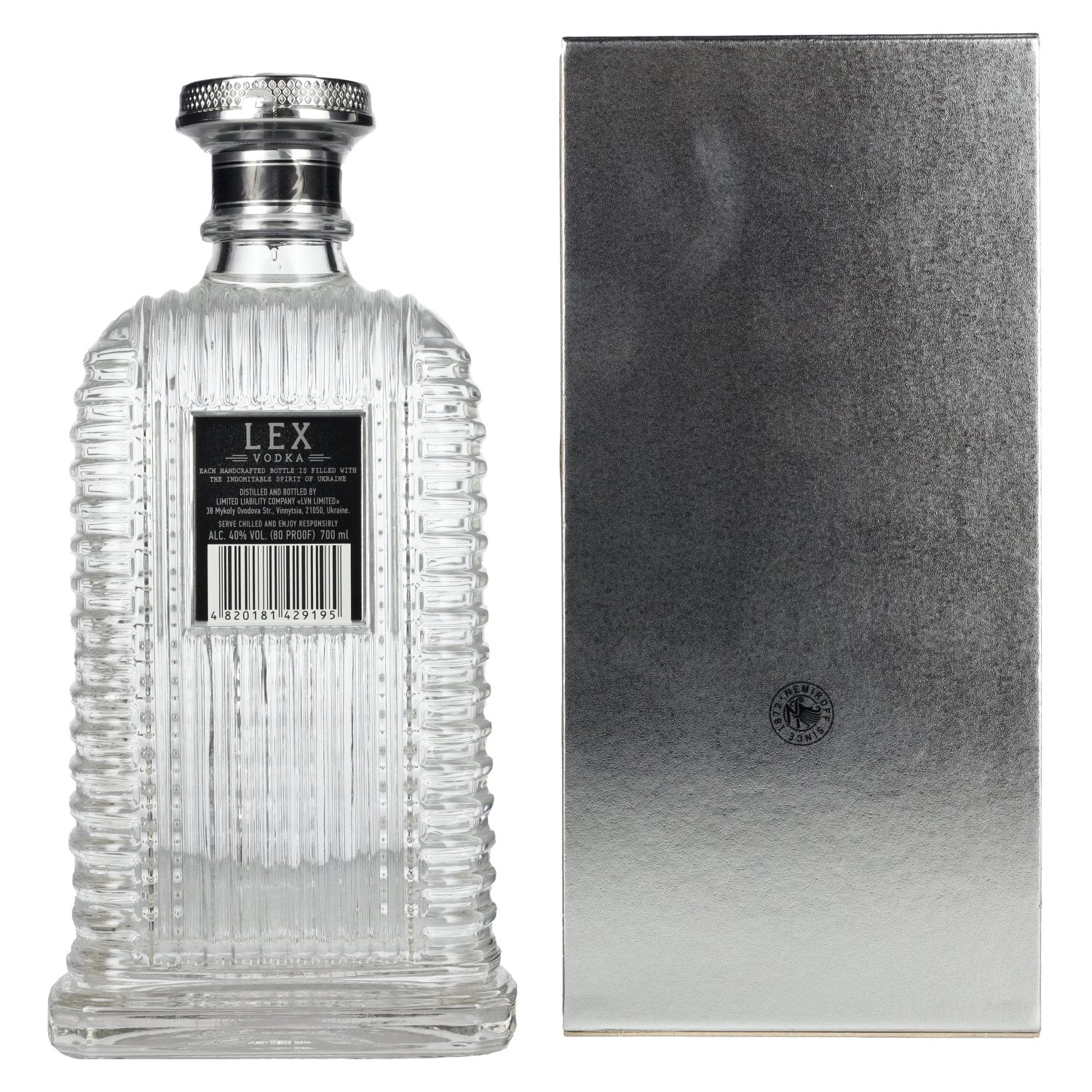 LEX by Nemiroff Ultra Premium Vodka 40% Vol. 0,7l in Geschenkbox