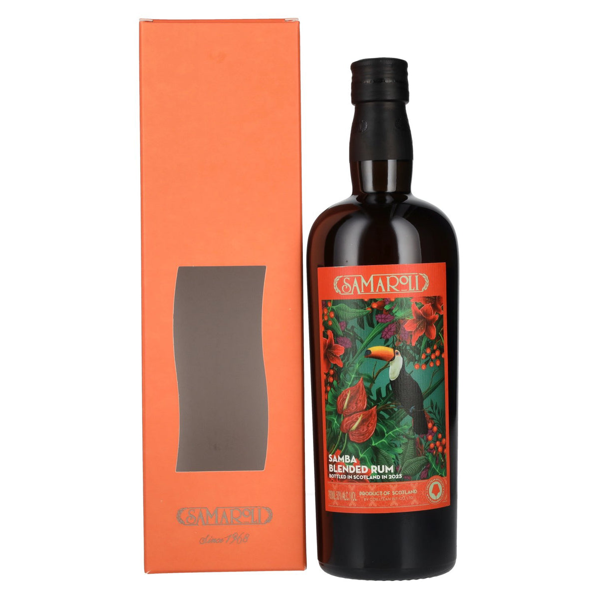 Samaroli Samba Blended Rum 2023 50% Vol. 0.7L in Gift Box