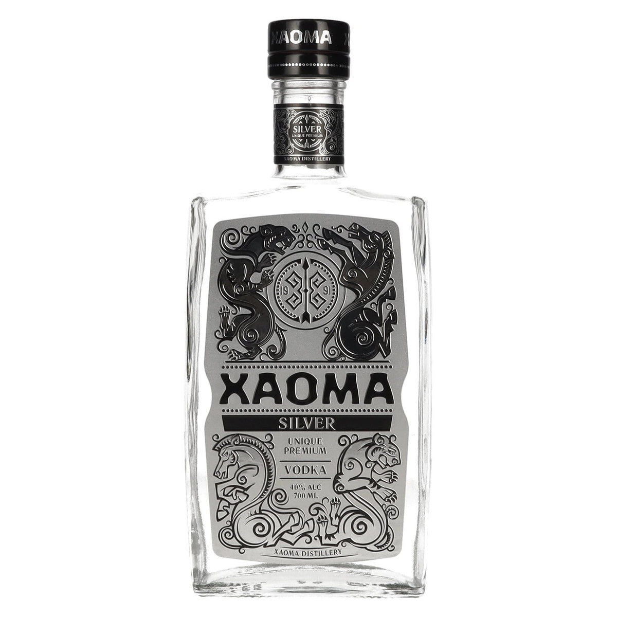 XAOMA Silver Premium Vodka 40% Vol. 0.7l