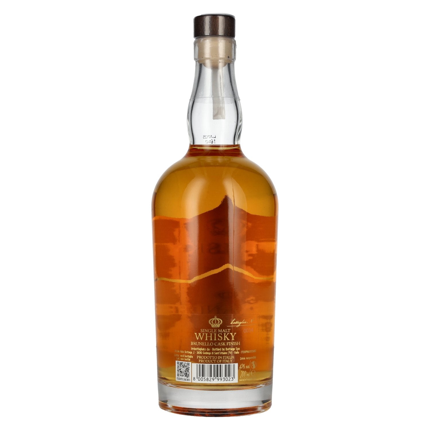 ALEXANDER Aqva Di Vita Brunello Cask Finish Single Malt Whisky 43% Vol. 0.7l