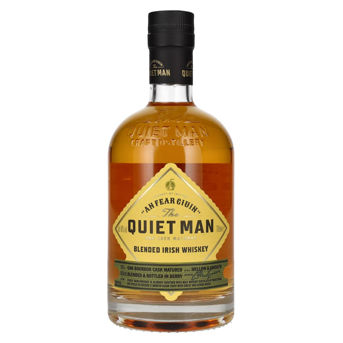 The Quiet Man AN FEAR CIUIN Traditional Blended Irish Whiskey 40% Vol. 0.7l