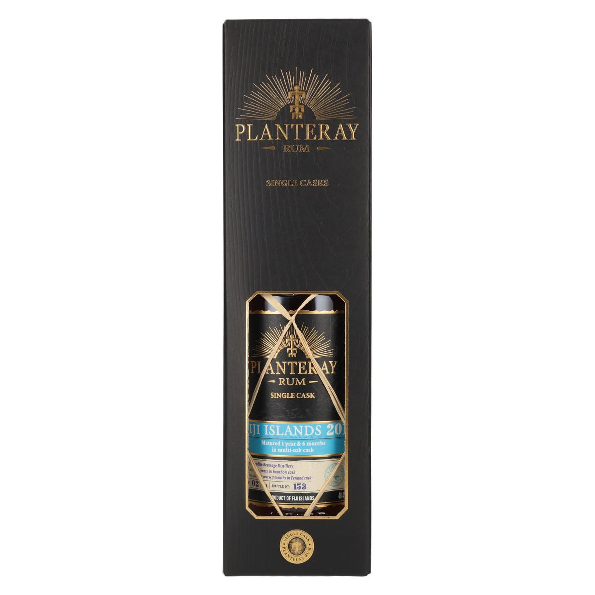Planteray Rum FIJI ISLANDS Single Cask Multi-Oak Cask 2019 48.4% vol. 0.7l in a gift box