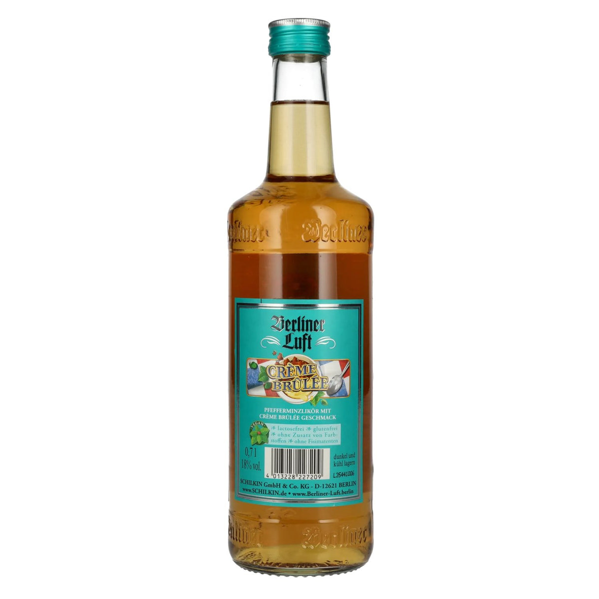 Berliner Luft CRÈME BRÛLÉE Fresh Peppermint Liqueur 18% vol. 0.7 l