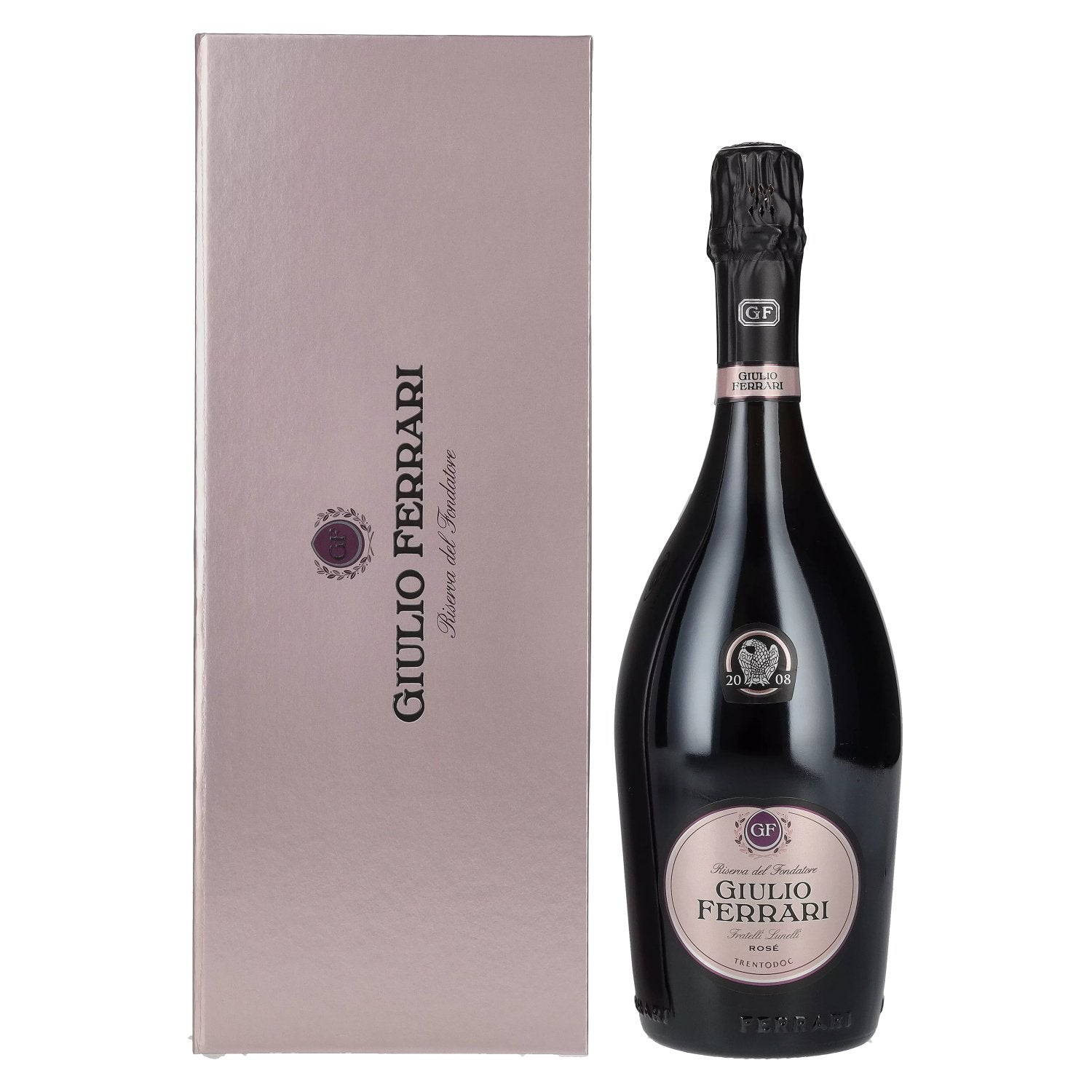 Ferrari GIULIO FERRARI ROSÉ Trento DOC 2008 12.5% Vol. 0.75l in gift box