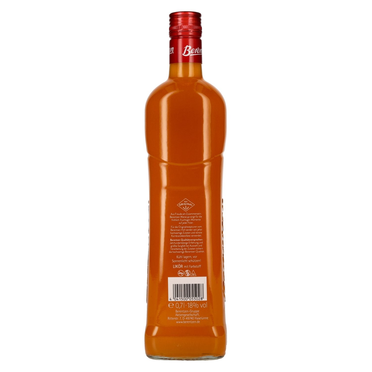Berentzen Fruity Passion Fruit Liqueur 18% Vol. 0.7L