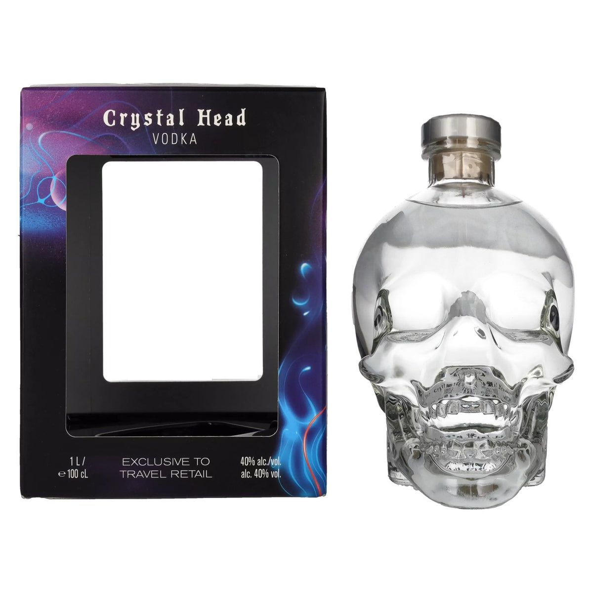 Crystal Head Vodka 40% Vol. 1l in Gift Box
