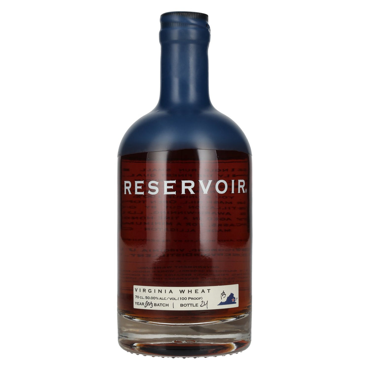Reservoir Virginia Wheat Whiskey Batch 1 Year 2023 50% Vol. 0.7l