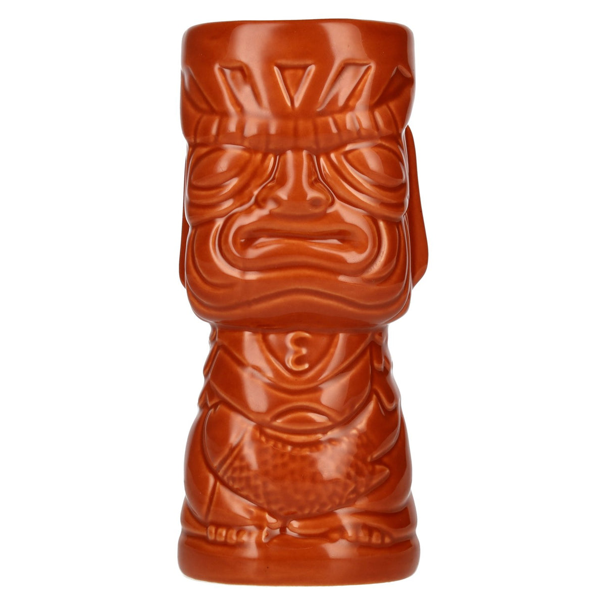 Tiki Mug, Ceramic, Molokai Red, 0.4l
