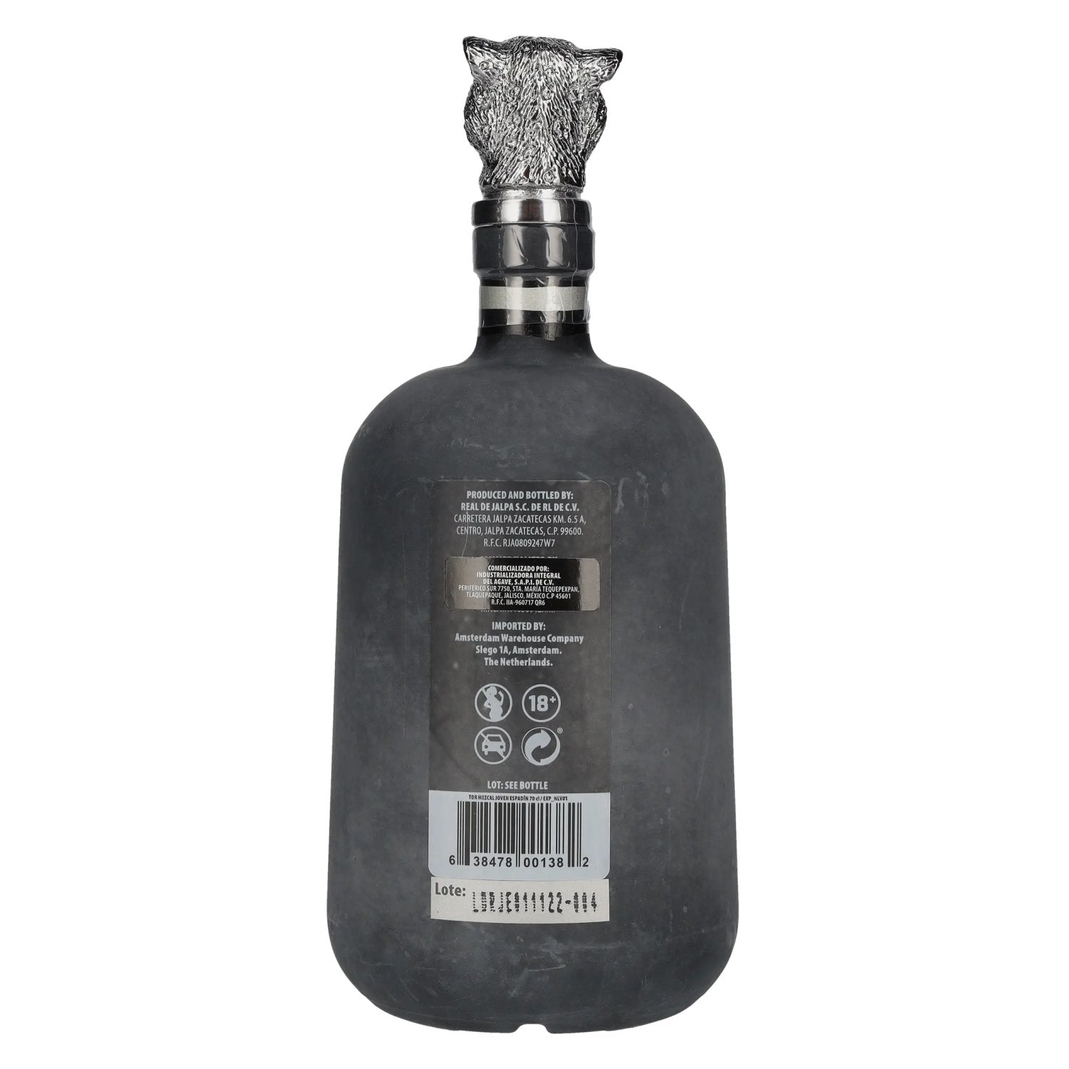Don Ramón Mezcal Joven 100% Maguey Espandín 40% Vol. 0,7l