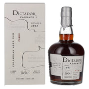 Dictador PÁRRAFO I 19 Years Old PARDO Vintage 2003 40% Vol. 0.7l in gift box