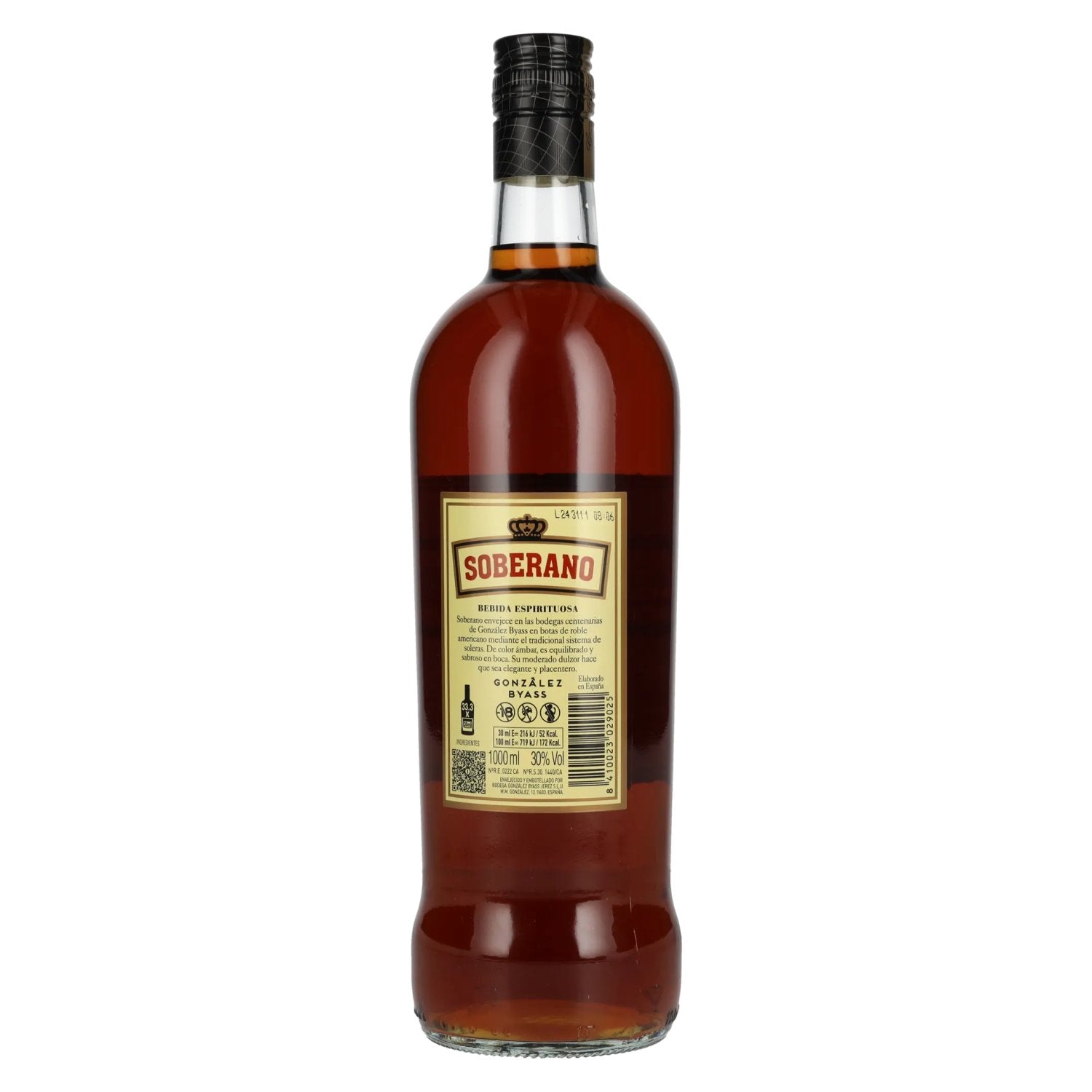 Soberano Solera 30% Vol. 1L