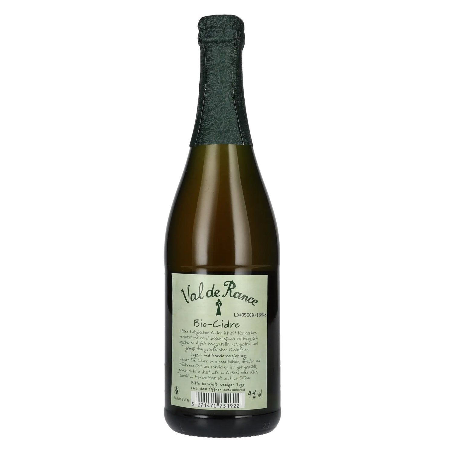 Val de Rance Bio-Cidre 4% Vol. 0,75l