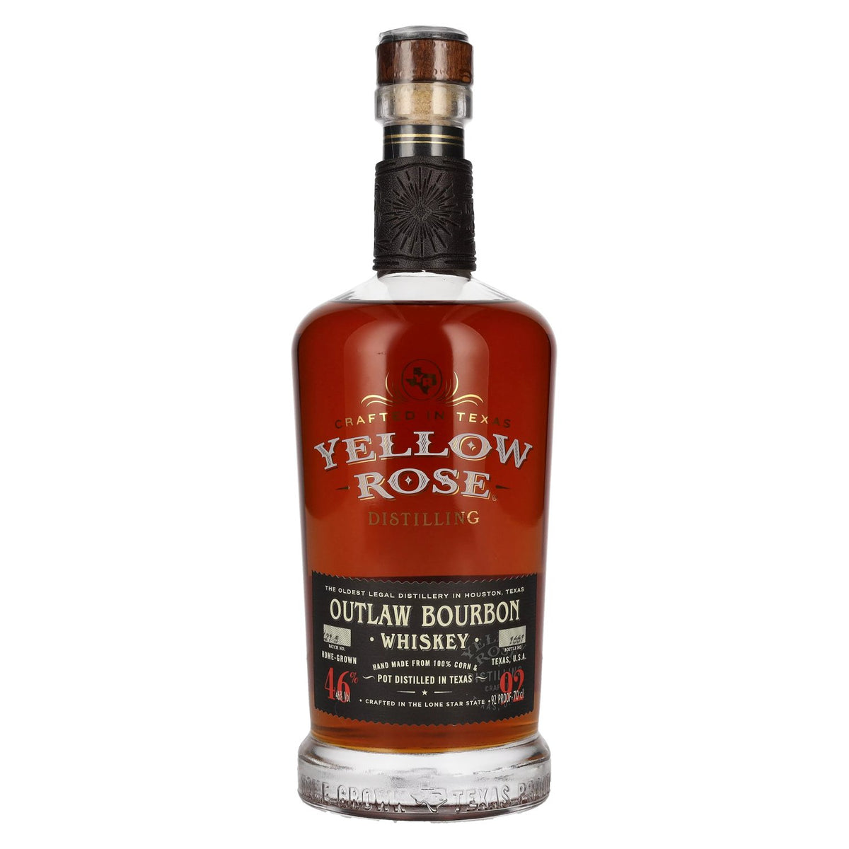 Yellow Rose OUTLAW BOURBON Whiskey 46% Vol. 0,7l