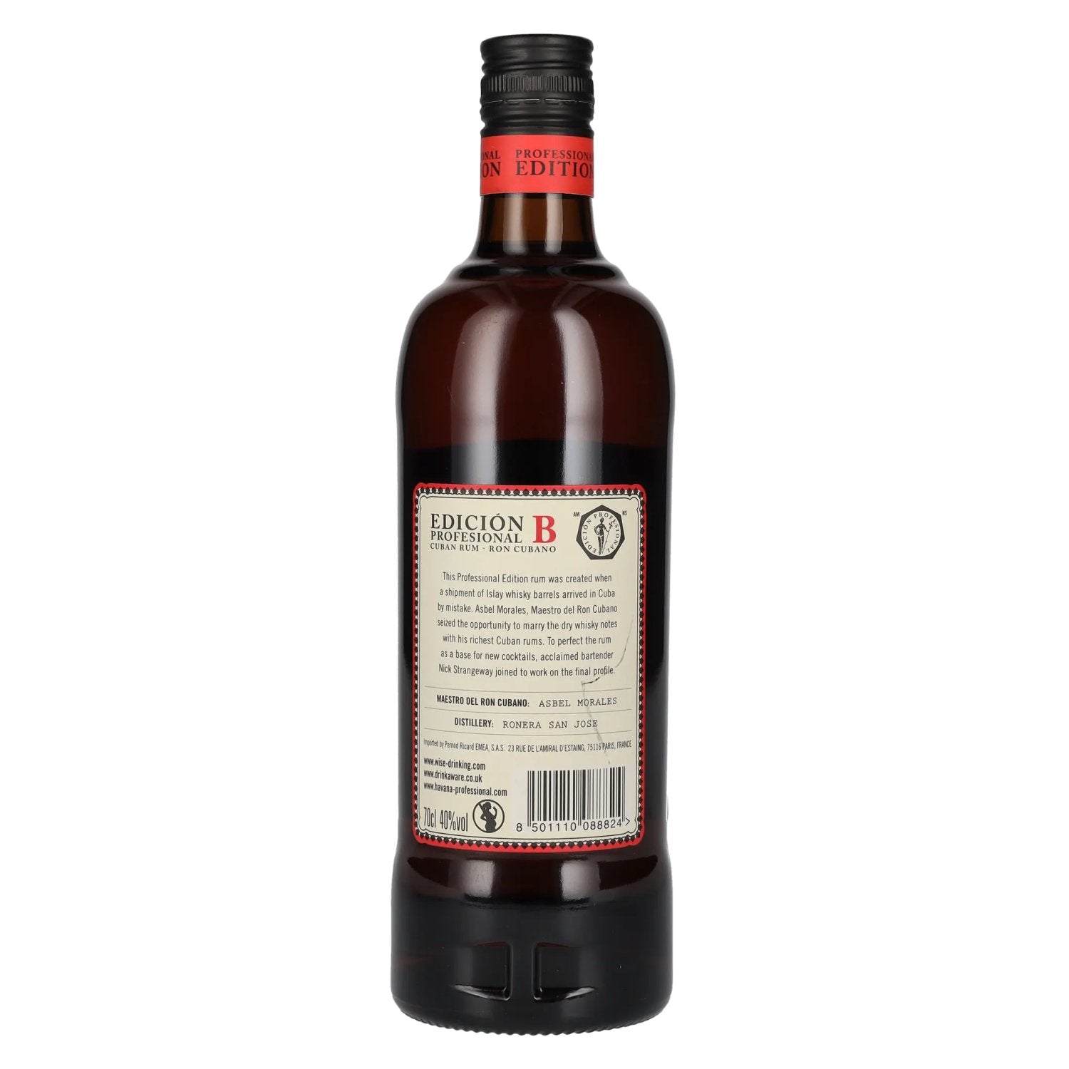 Havana Club EDICIÓN PROFESIONAL B 40% Vol. 0,7l