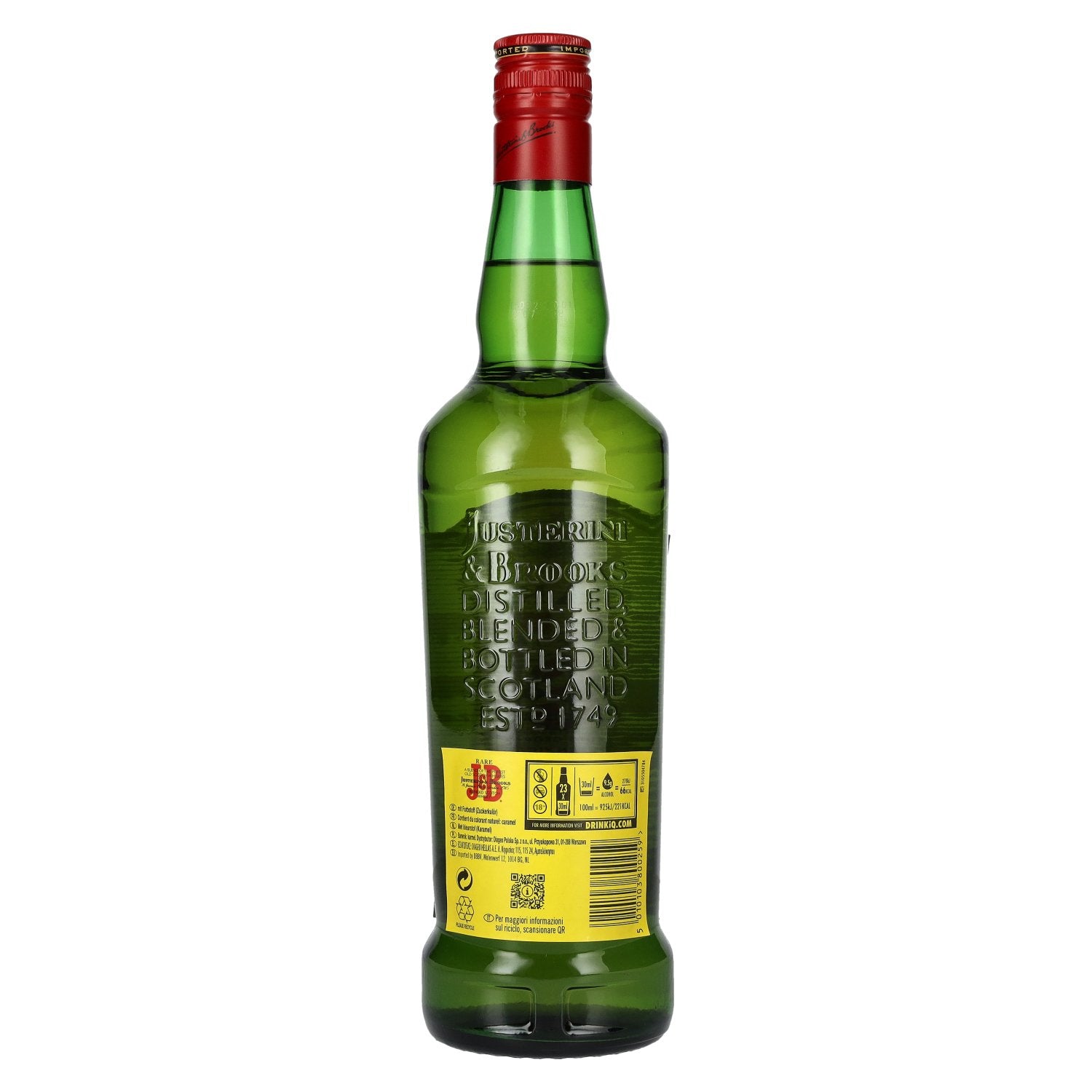 J&B Justerini & Brooks RARE Blended Scotch Whisky 40% Vol. 0,7l