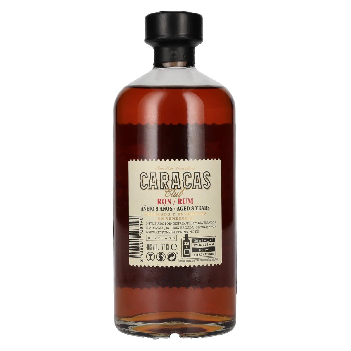 Caracas Club Ron Añejo 8 Años 40% Vol. 0,7l