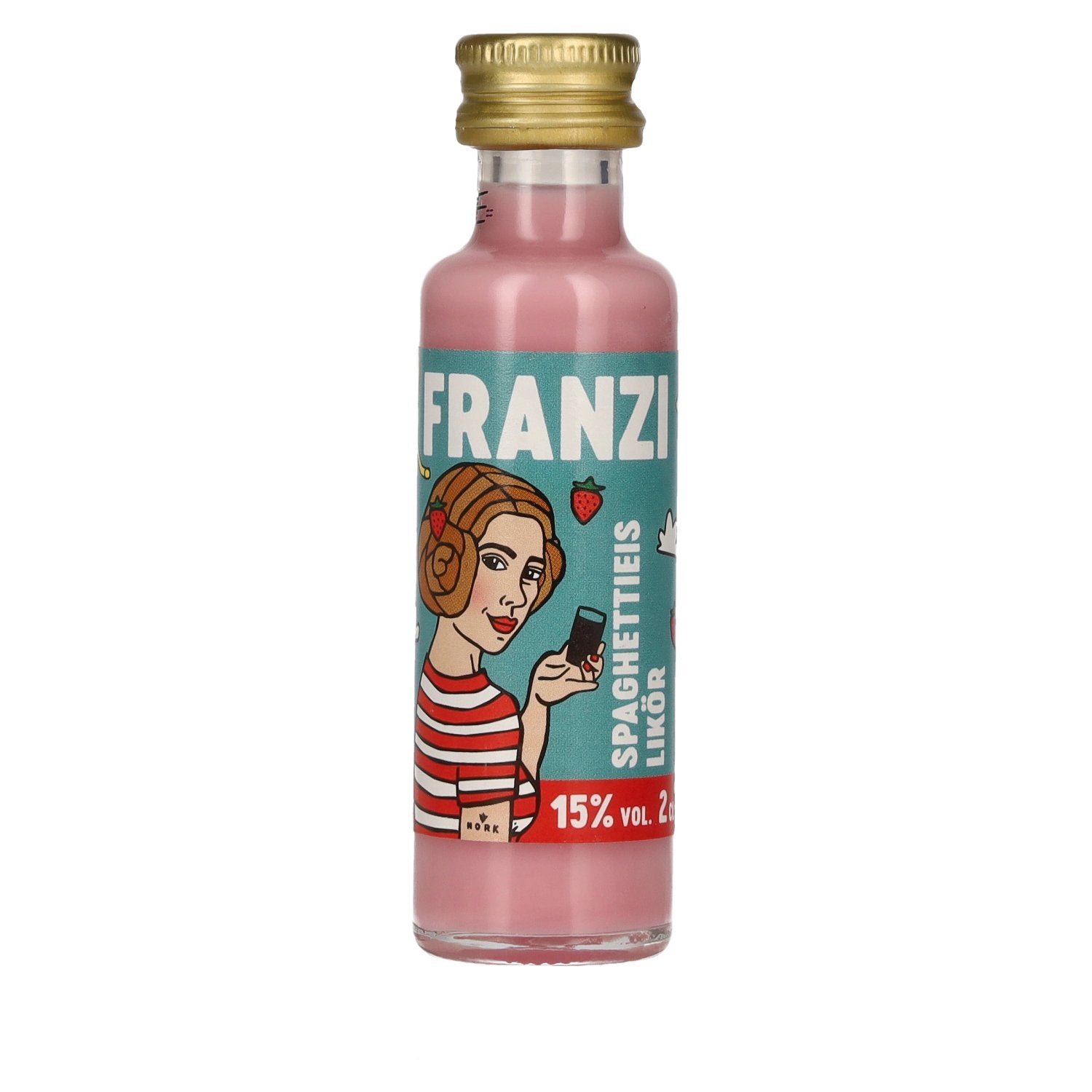 Franzi Spaghettieis Likör 15% ABV 0.02 l