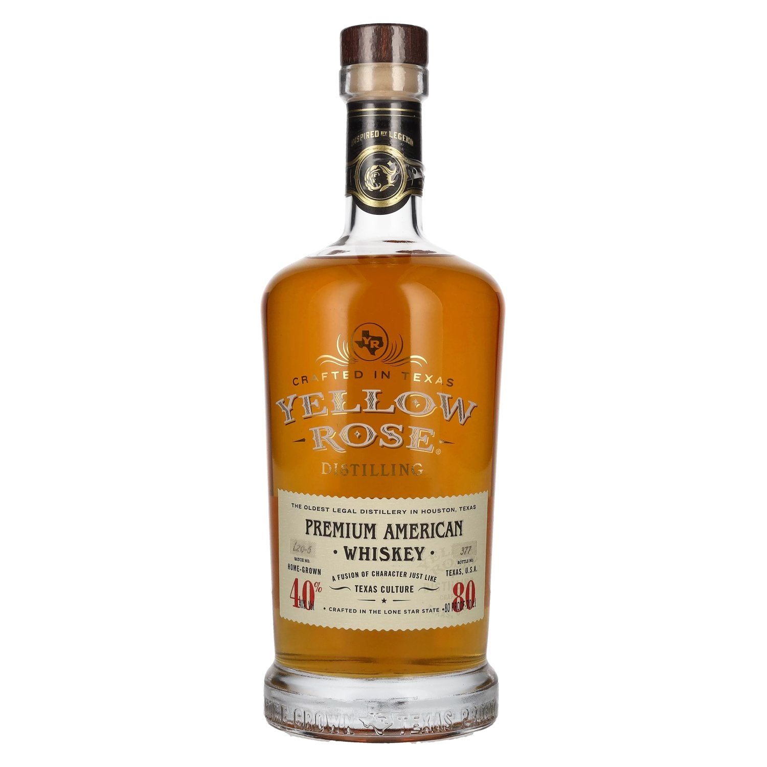 Yellow Rose PREMIUM AMERICAN Whiskey 40% Vol. 0.7l